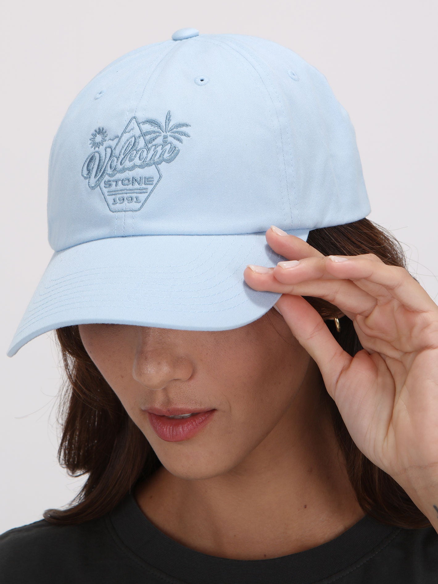 Volcom Stone Bloom Cap - Glacier Blue