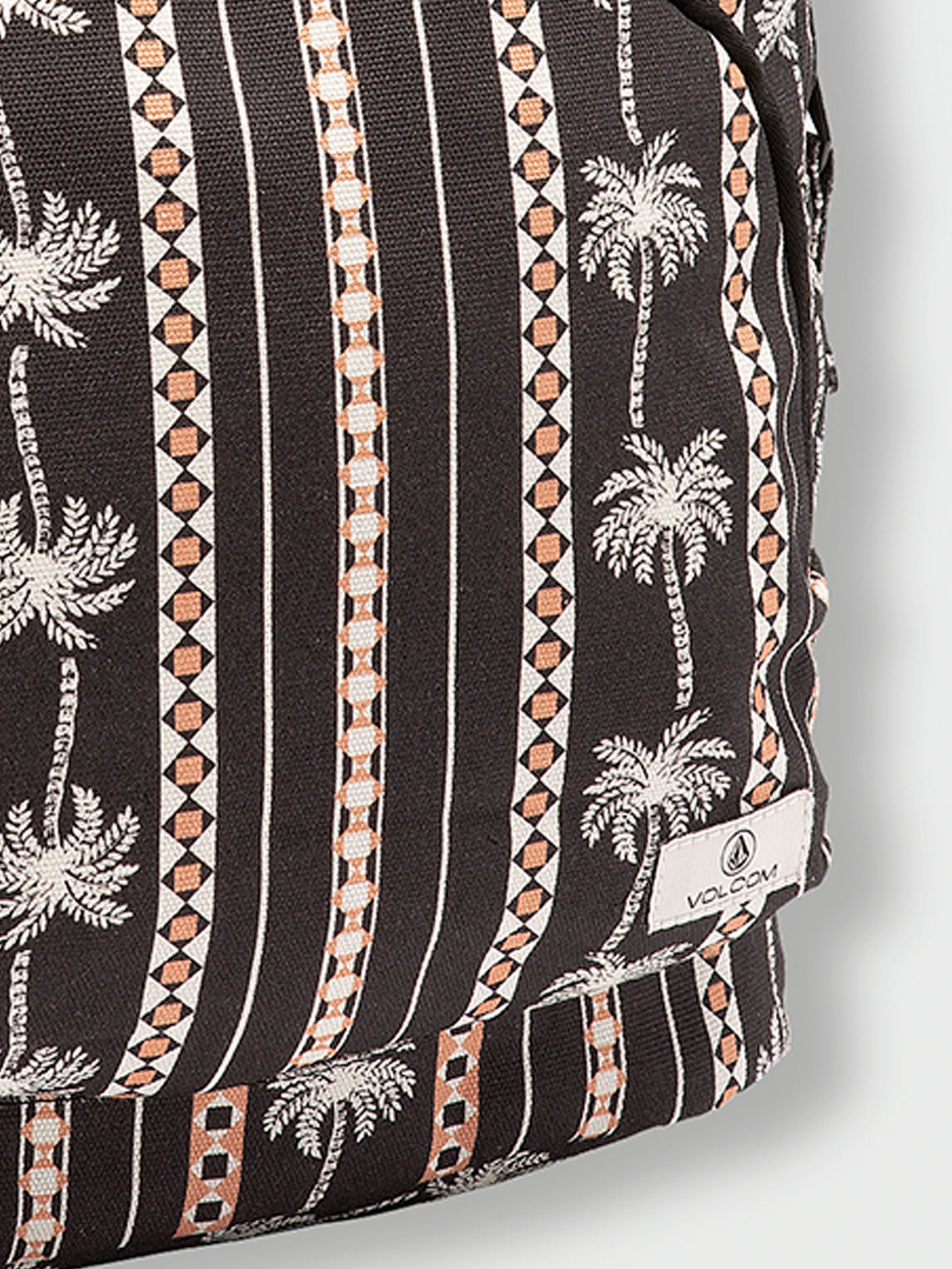 Volcom Schoolyard Canvas Backpack - Black Combo