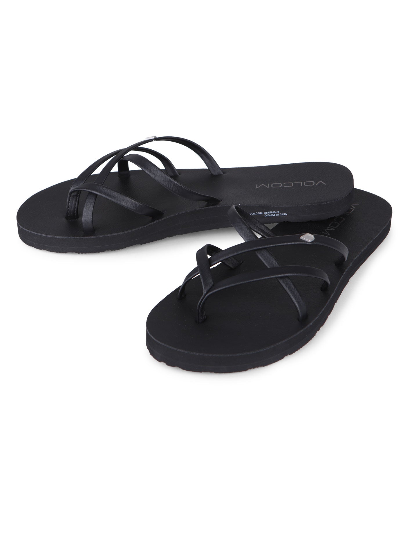 Volcom New School Ii Sandals - Blackout