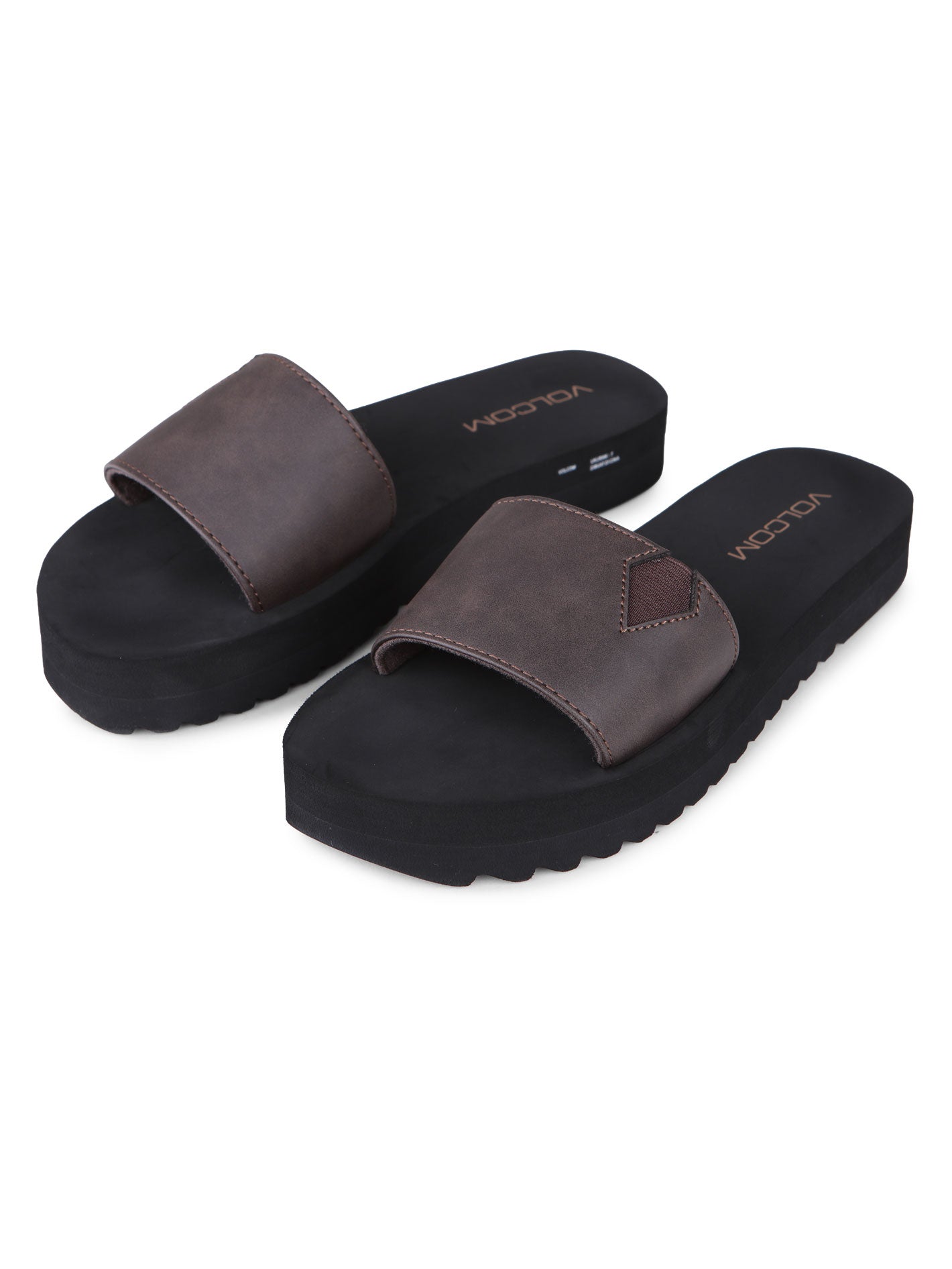 Volcom Not So Simple Sandals - Brown
