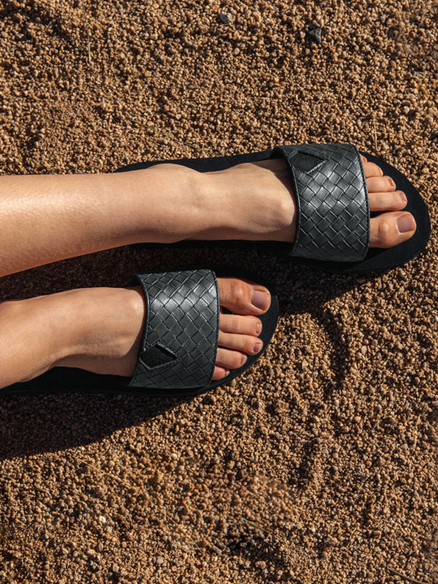 Volcom Not So Simple Slide Sandals - Black