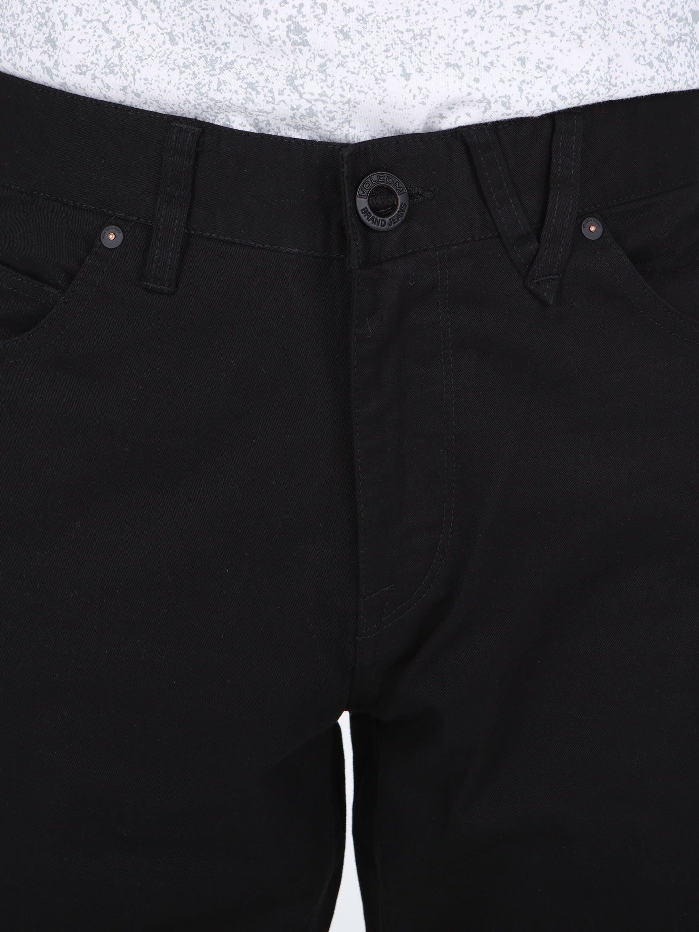 Volcom Solver Lite 5 Pocket Pant - Black