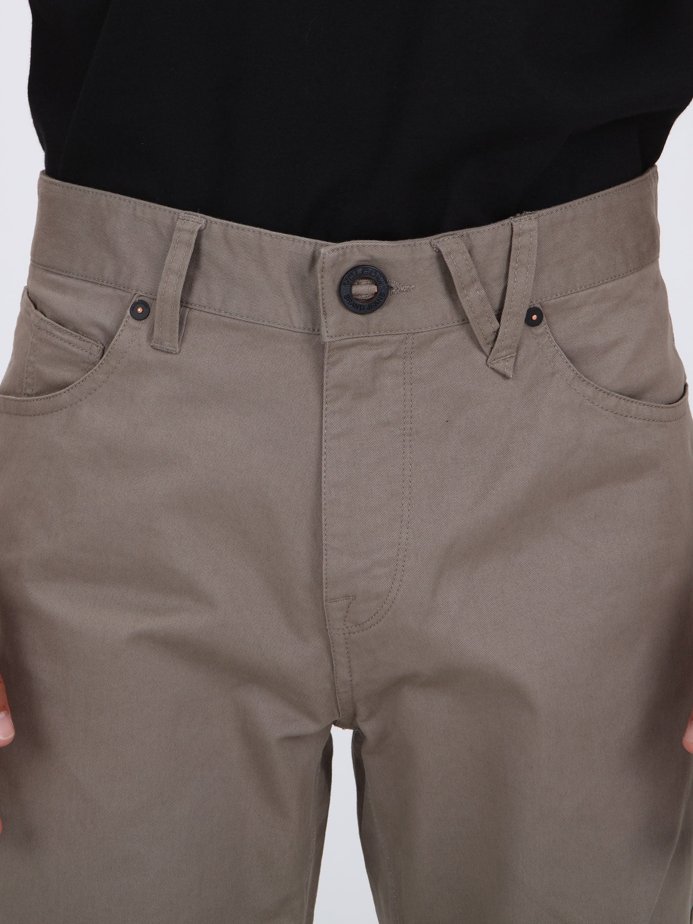 Volcom Solver Lite 5 Pocket Pant - Brindle