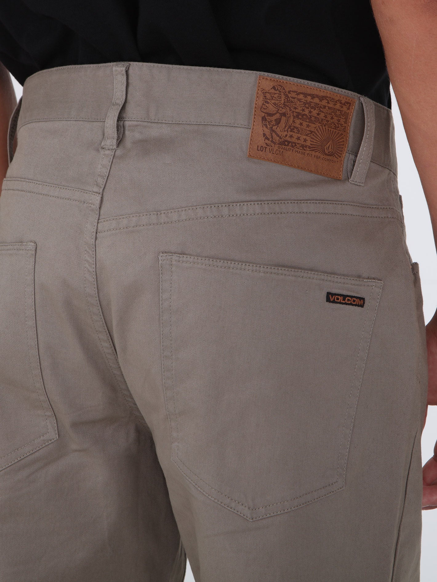 Volcom Solver Lite 5 Pocket Pant - Brindle