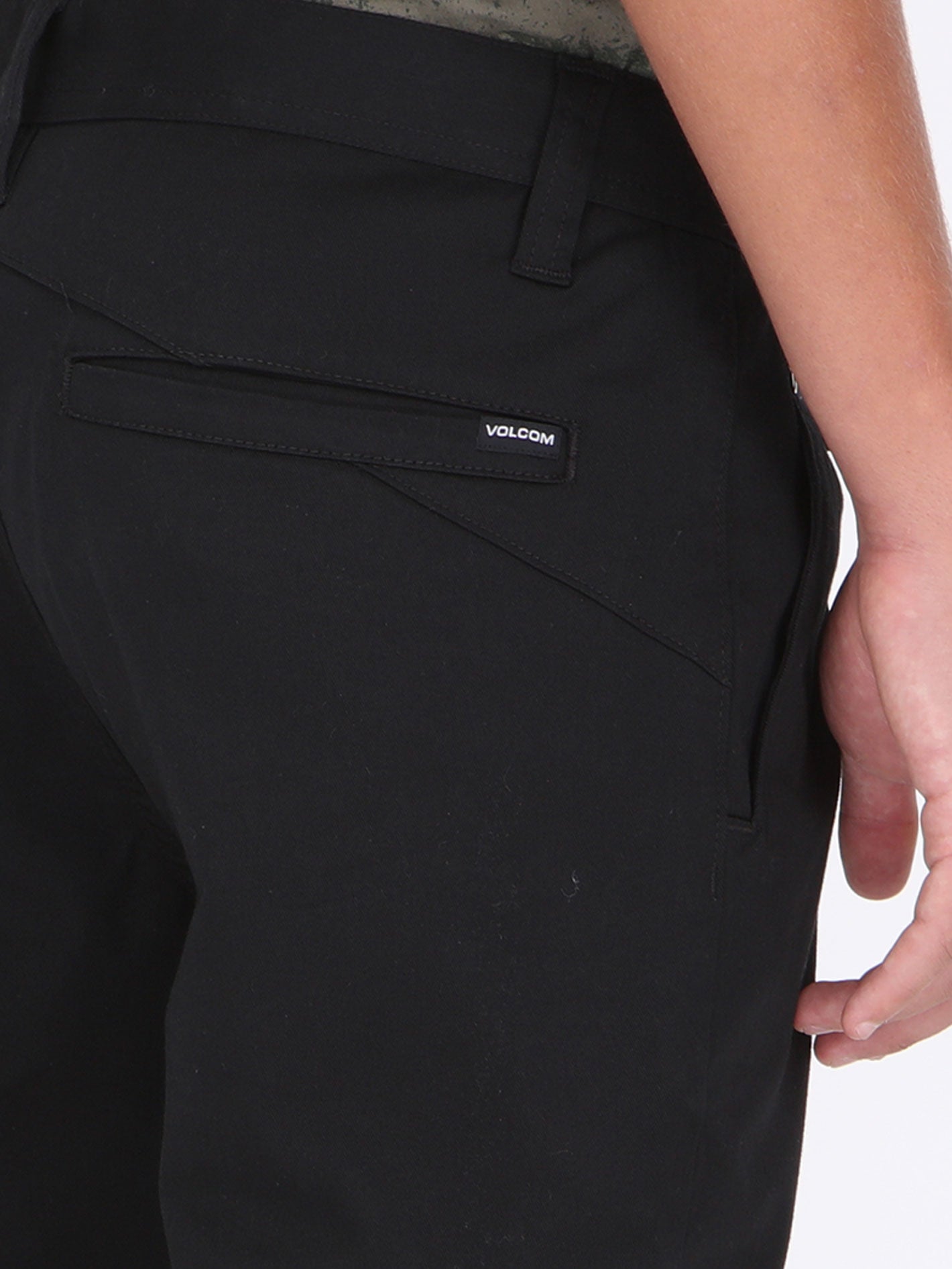 Volcom Frickin Slim Stretch Pant - Black