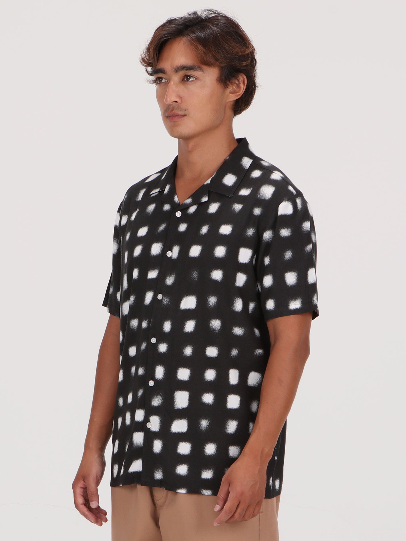 Volcom Boldstone Short Sleeve Shirt - Black