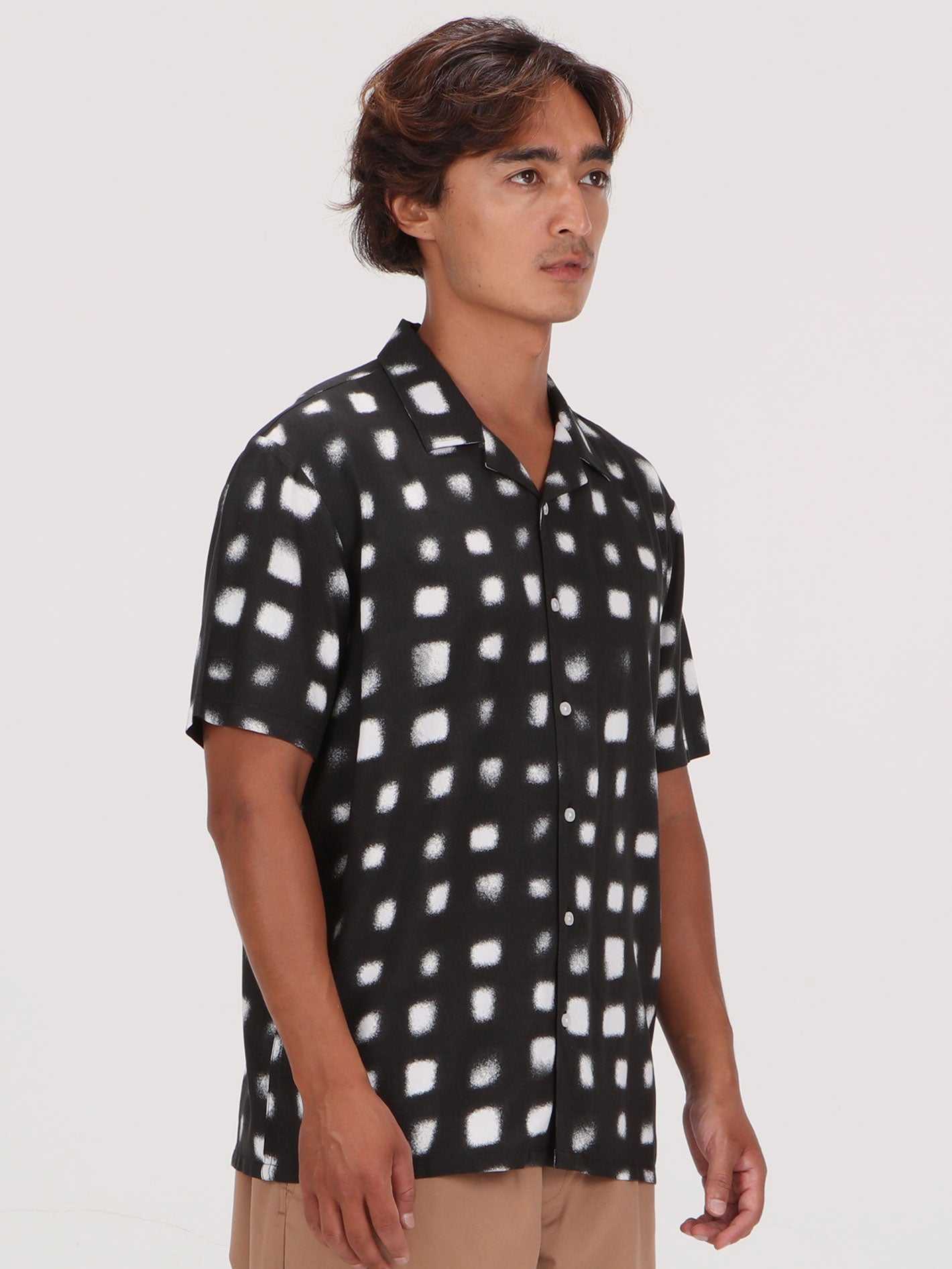 Volcom Boldstone Short Sleeve Shirt - Black