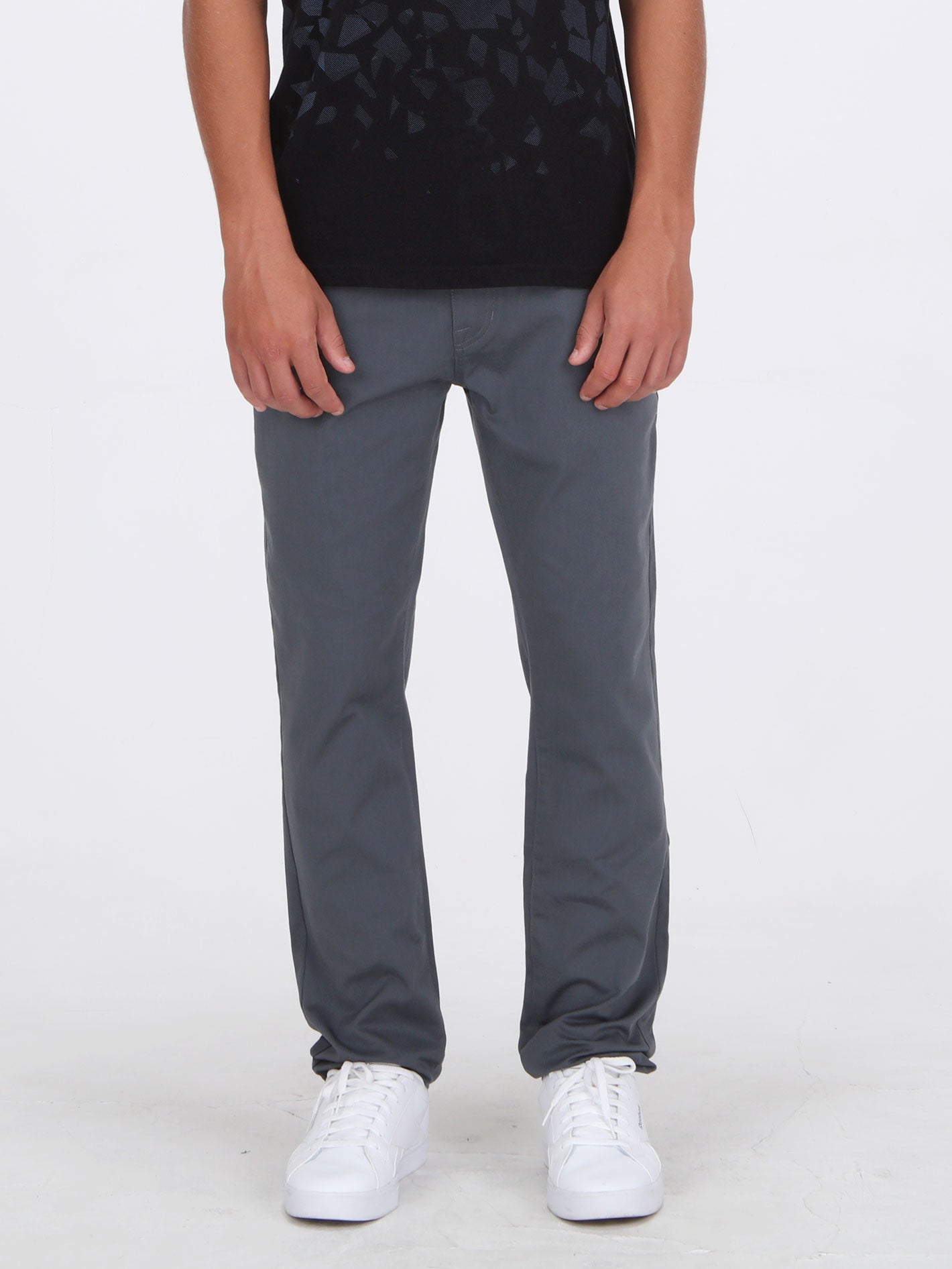 Volcom Frickin Slim Stretch Pant - Dark Slate