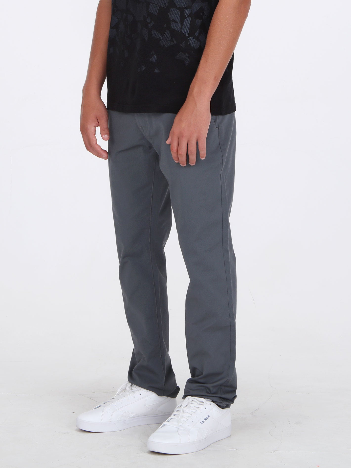 Volcom Frickin Slim Stretch Pant - Dark Slate