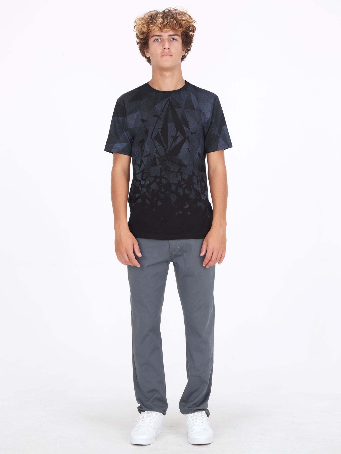 Volcom Frickin Slim Stretch Pant - Dark Slate