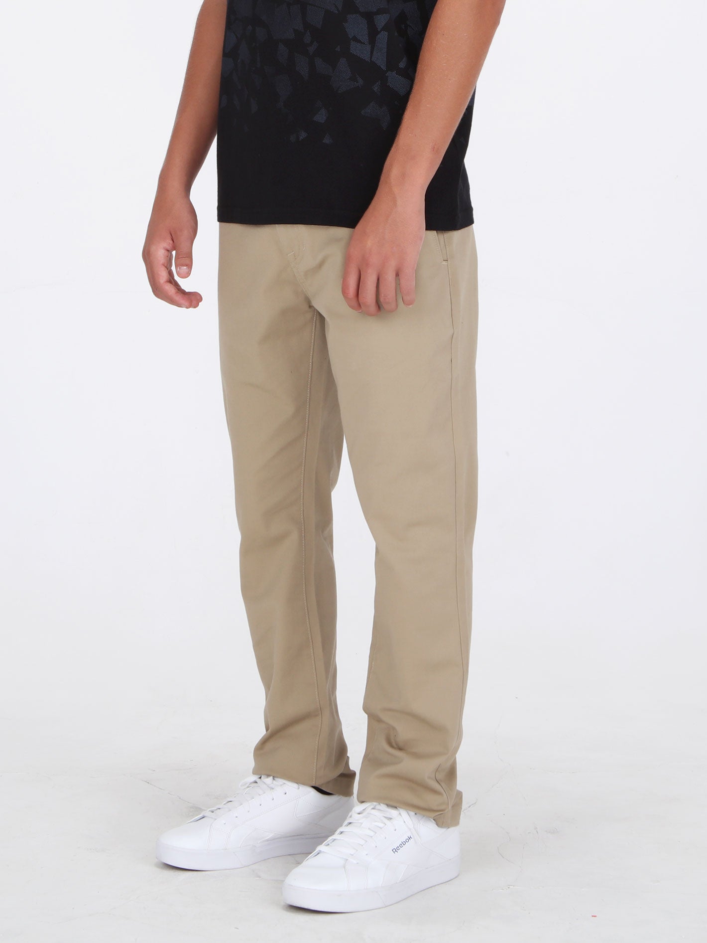 Volcom Frickin Slim Stretch Pant - Light Khaki