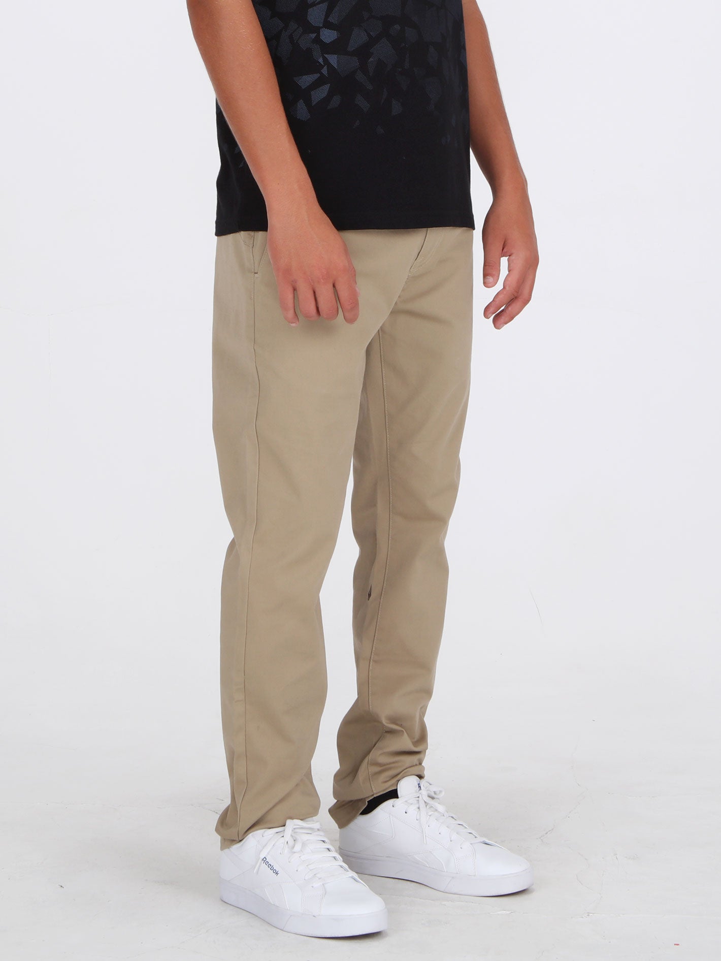 Volcom Frickin Slim Stretch Pant - Light Khaki