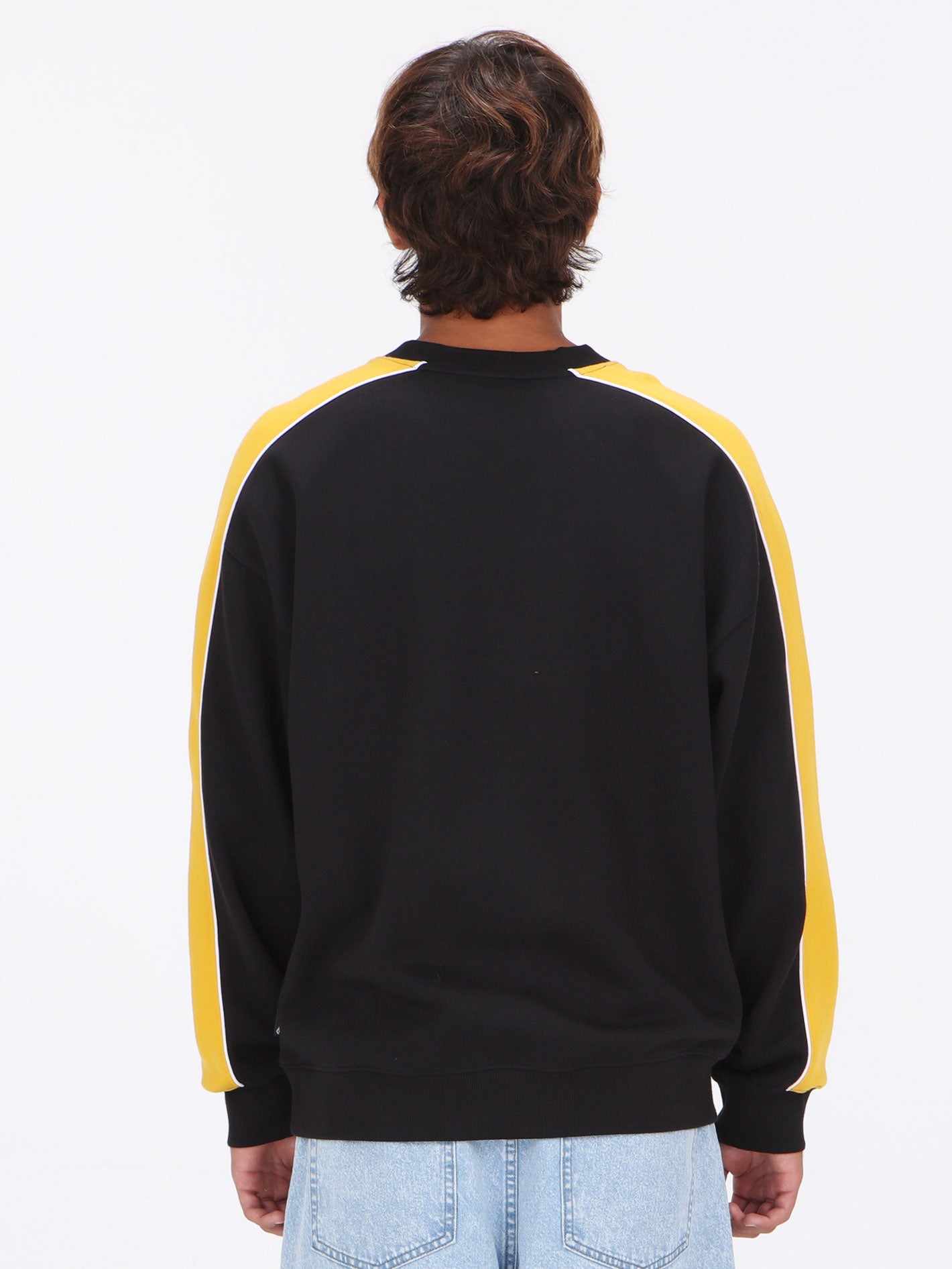 Volcom Flying Hi Crew Fleece - Antique Black