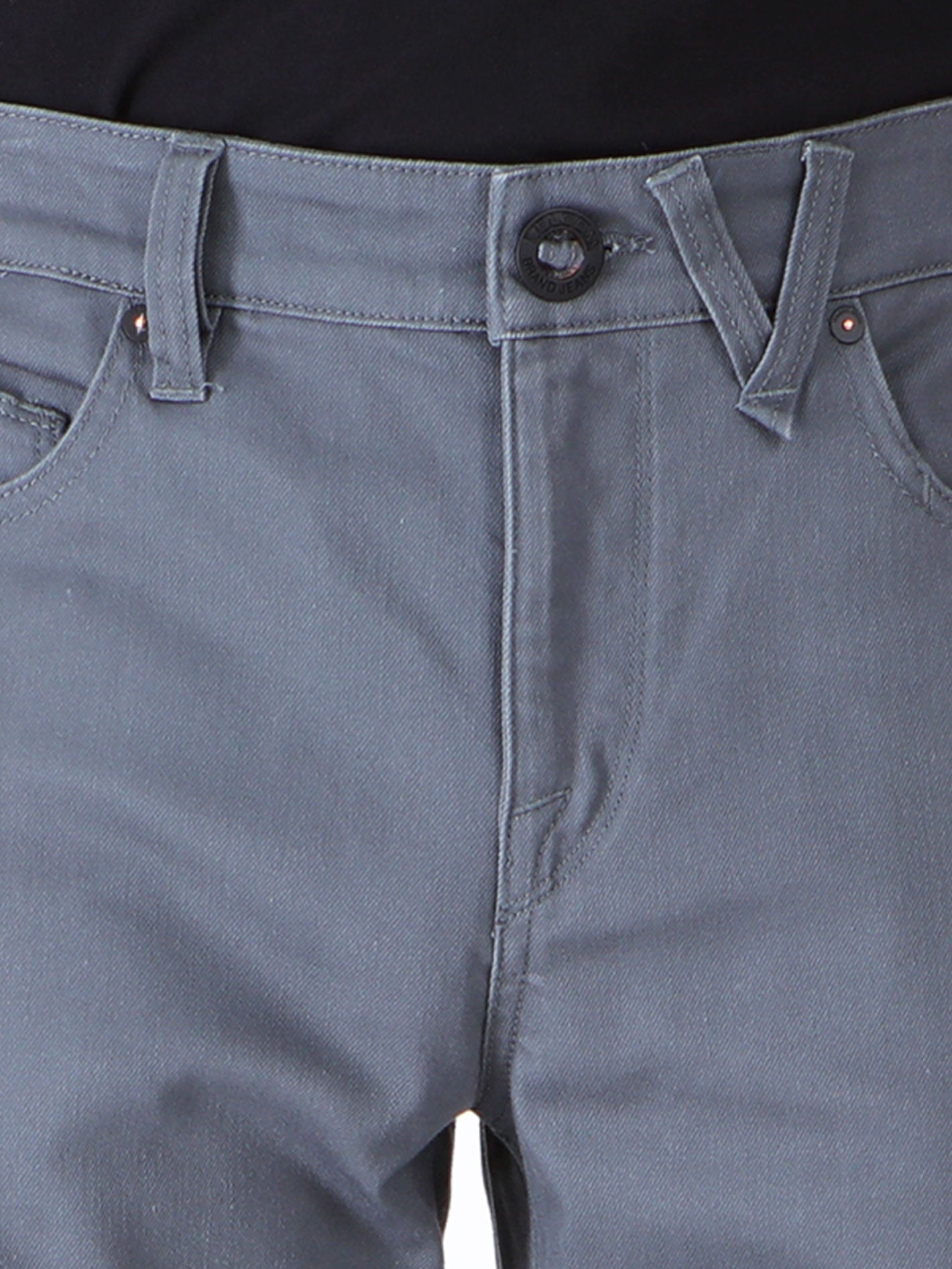 Volcom Solver 5 Pocket Slub Pant - Dark Slate