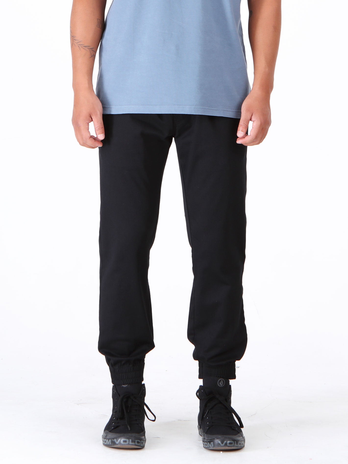 Volcom Frickin Slim Jogger Pant - Black