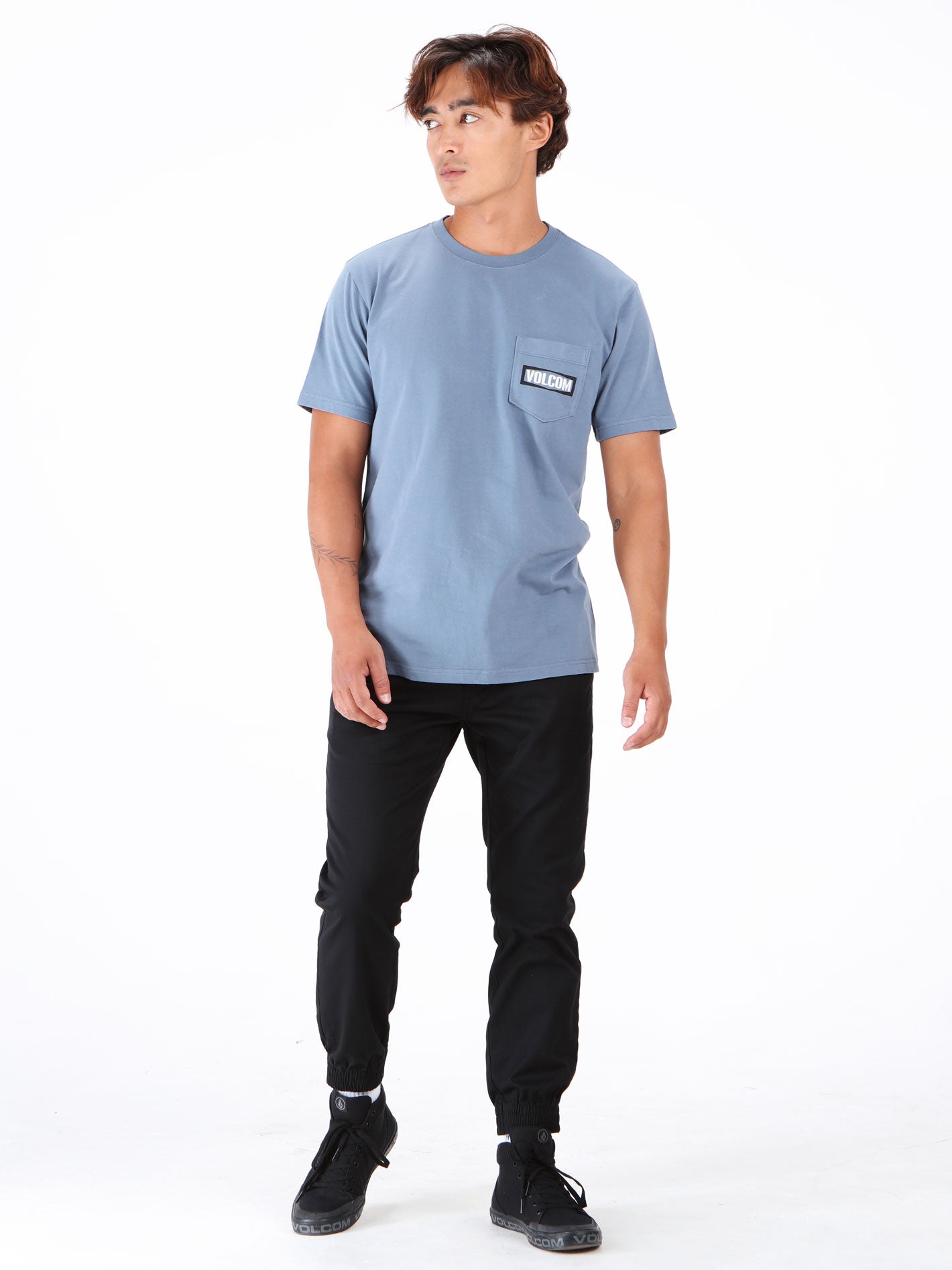 Volcom Frickin Slim Jogger Pant - Black