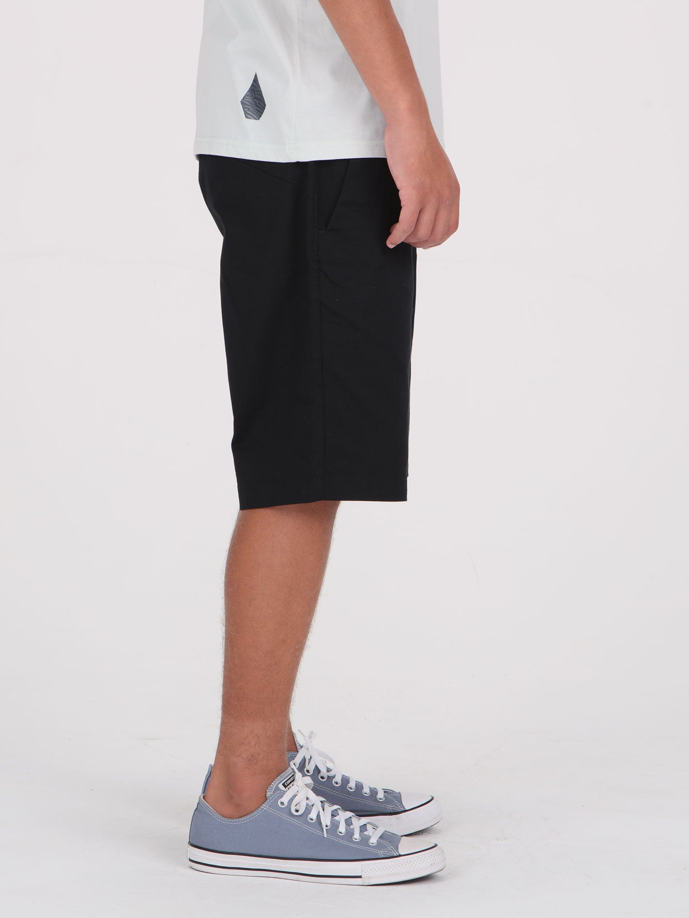 Volcom Simply Seamless Full Bikini Bottom - Black