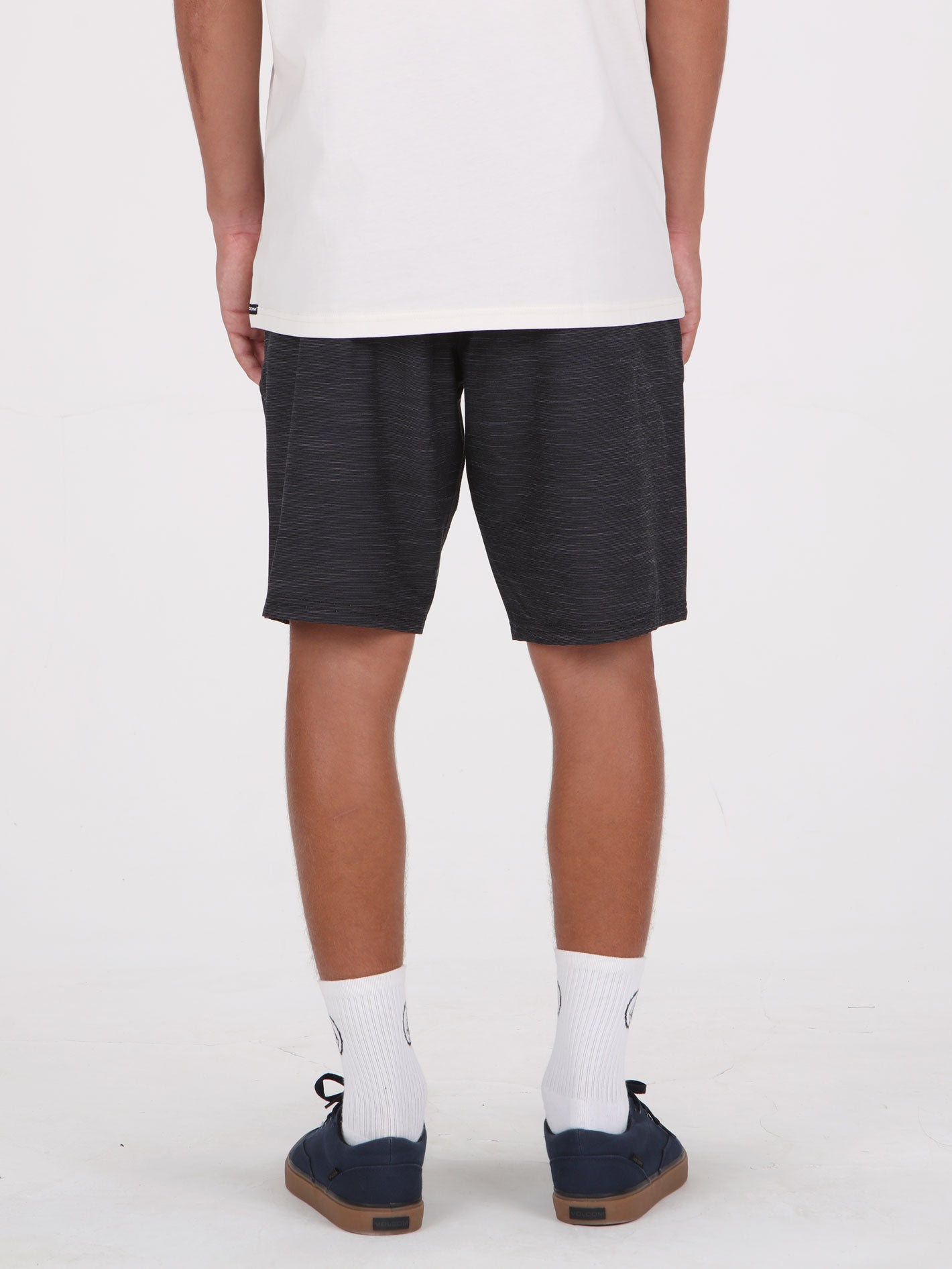 Volcom Slub Frickin Cross Shred Short - Black