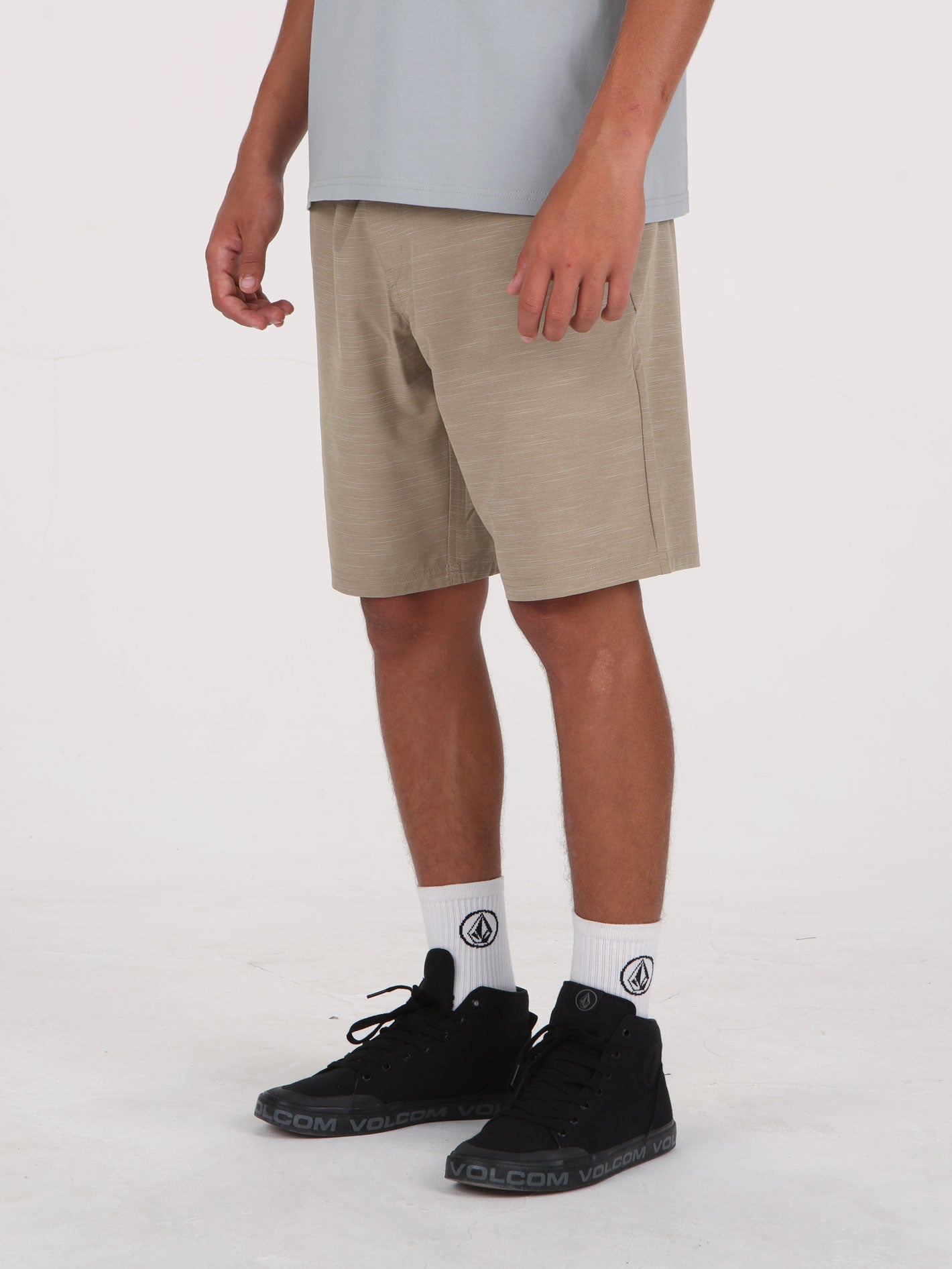 Volcom Slub Frickin Cross Shred Short - Khaki