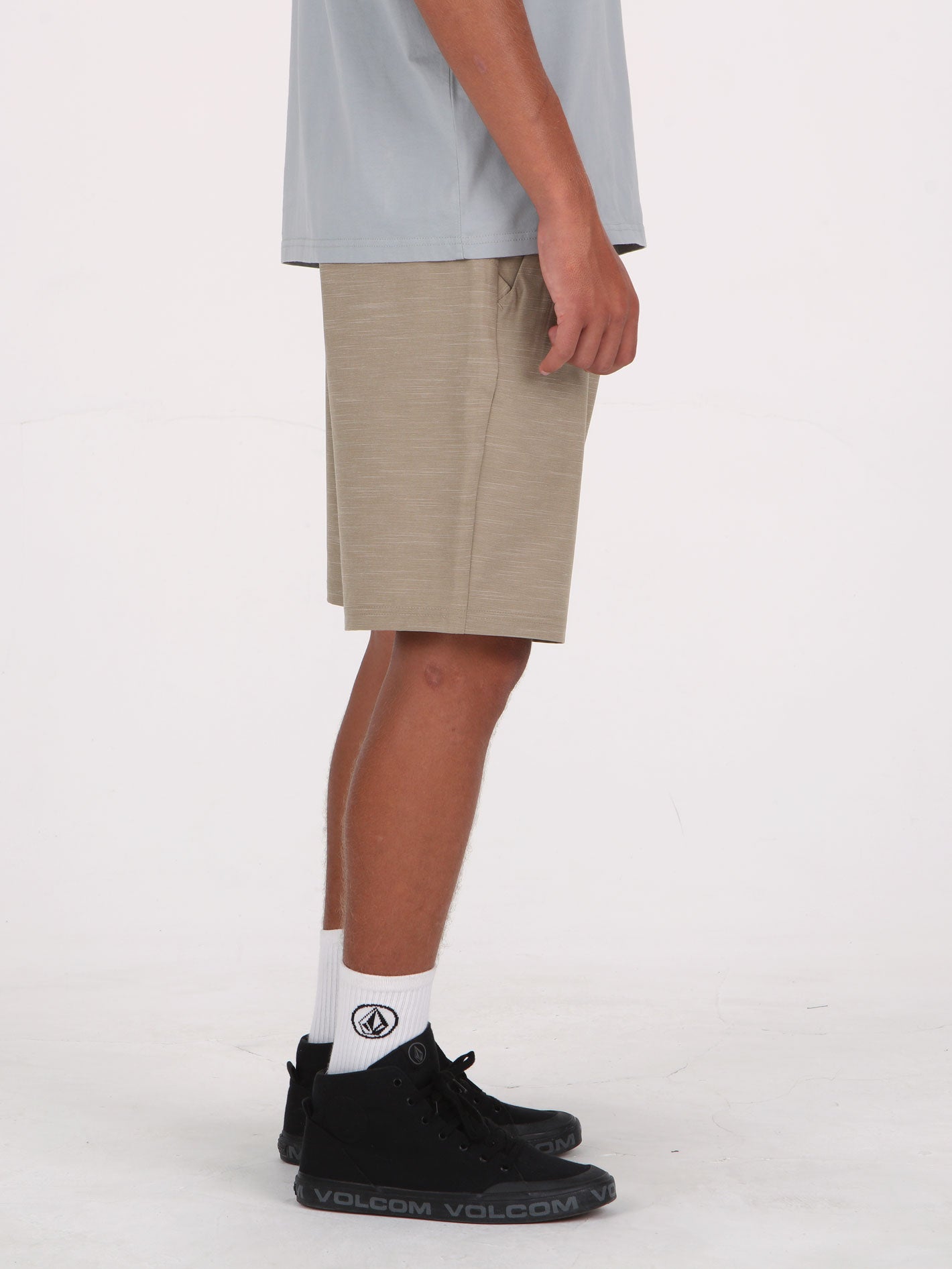 Volcom Slub Frickin Cross Shred Short - Khaki