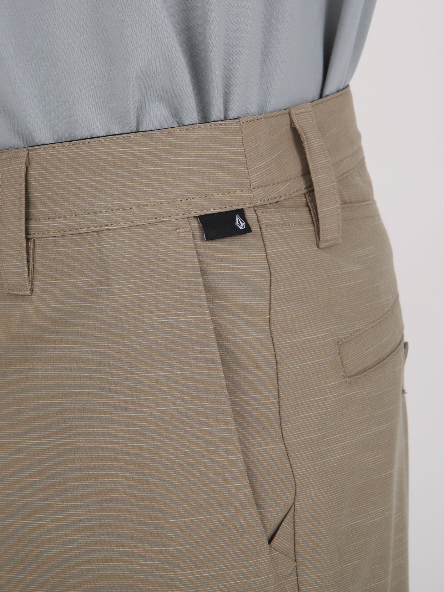 Volcom Slub Frickin Cross Shred Short - Khaki