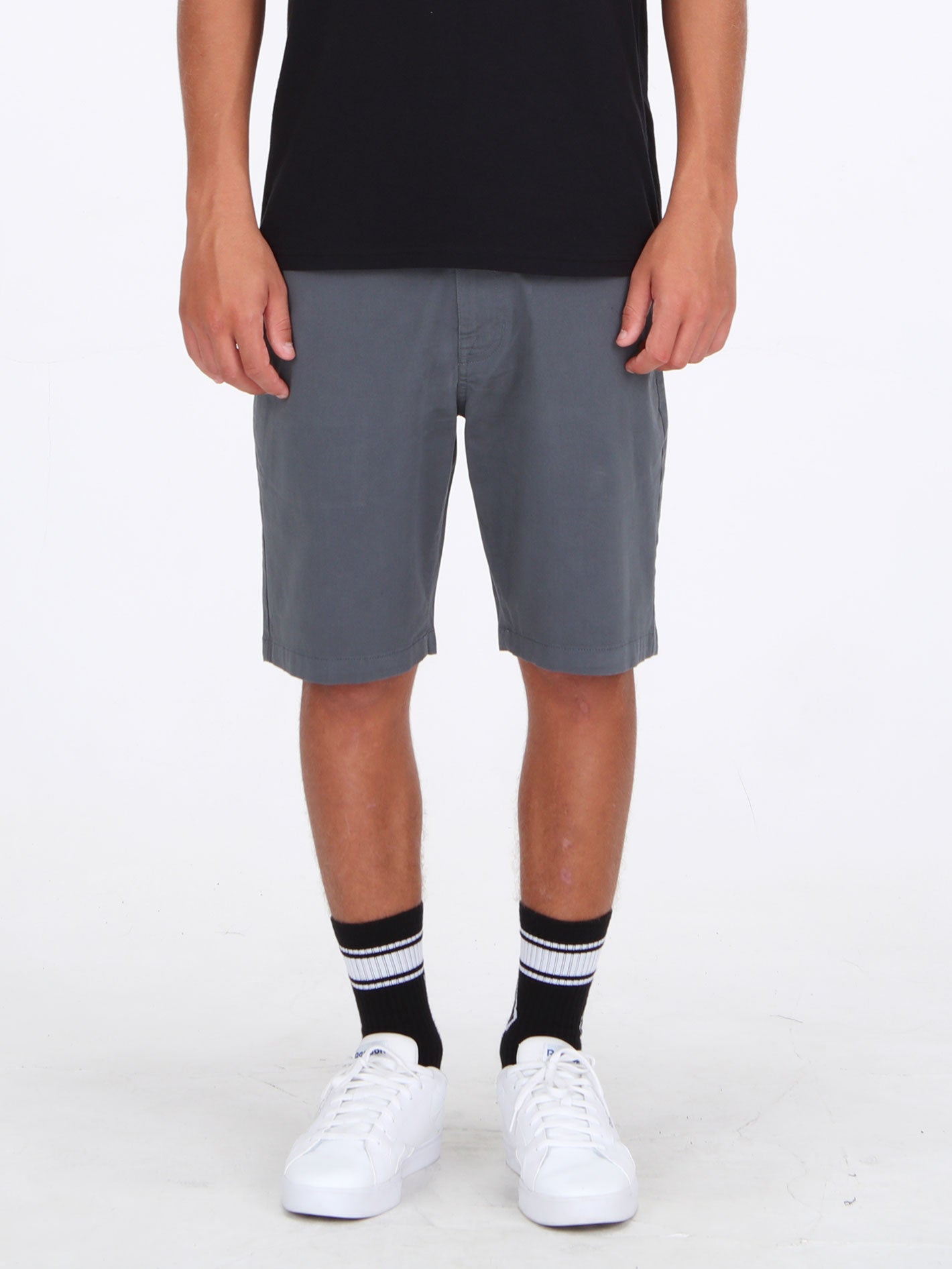 Volcom Frickin Modern Stretch Short - Charcoal Heather