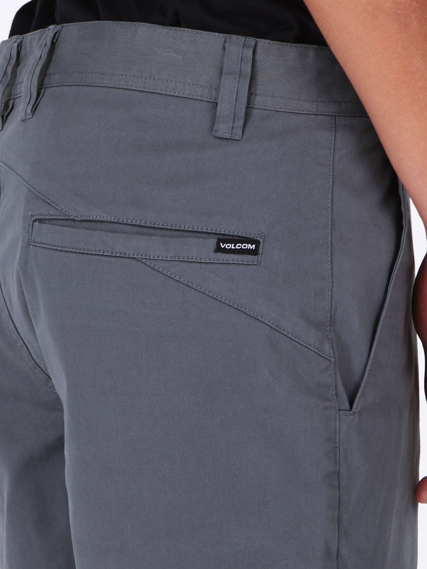 Volcom Frickin Modern Stretch Short - Charcoal Heather