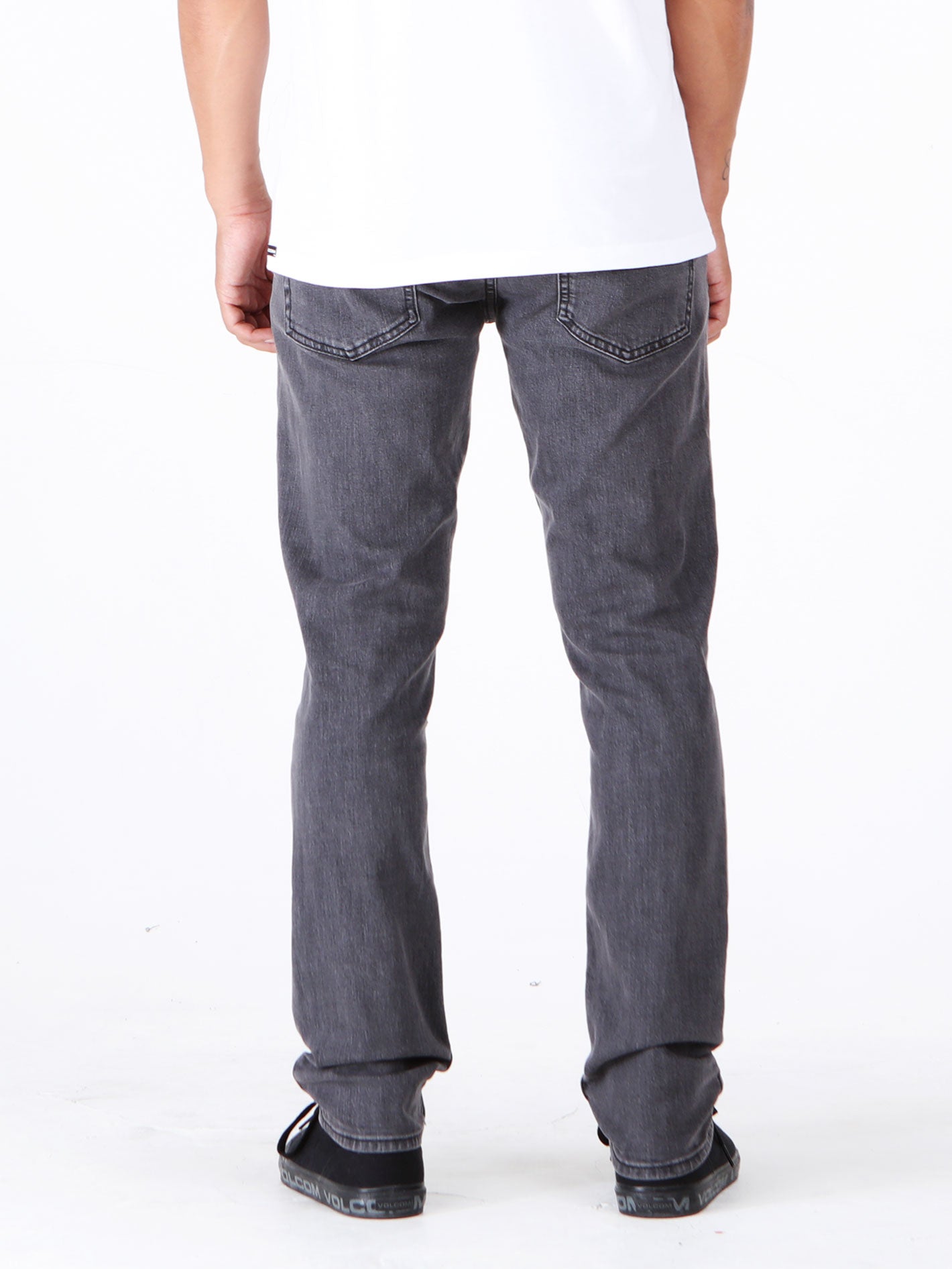 Volcom 2x4 Skinny Fit Jeans - Neutral Grey
