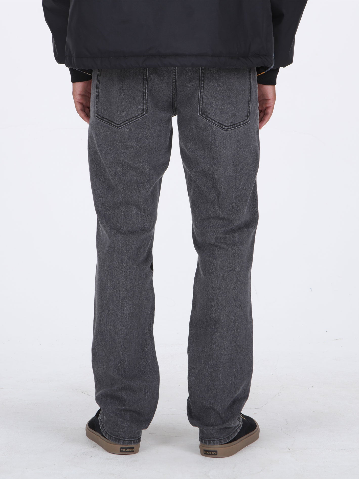 Volcom Vorta Slim Fit Jeans - Neutral Grey