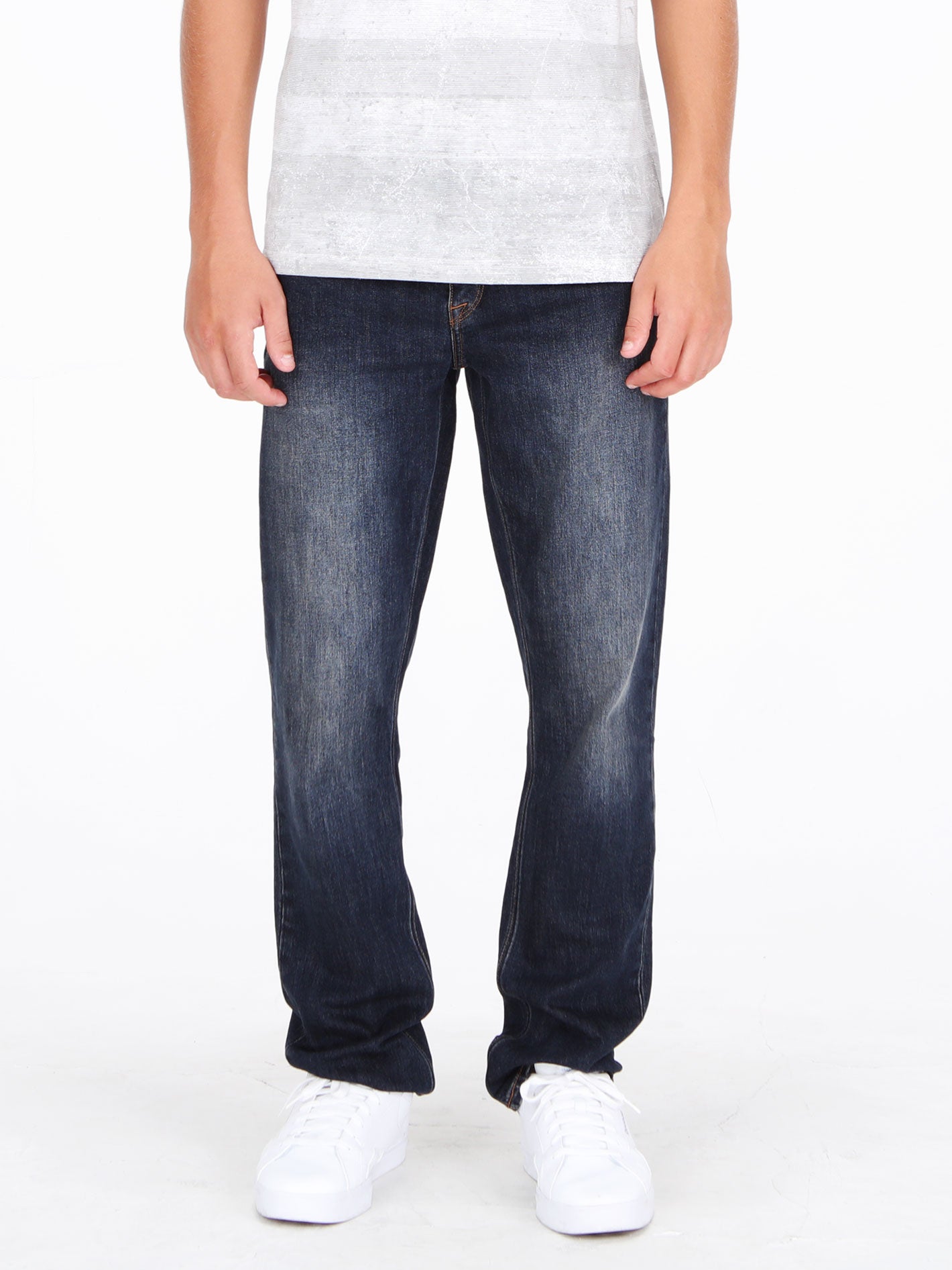 Volcom Vorta Slim Fit  Jeans - New Vintage Blue