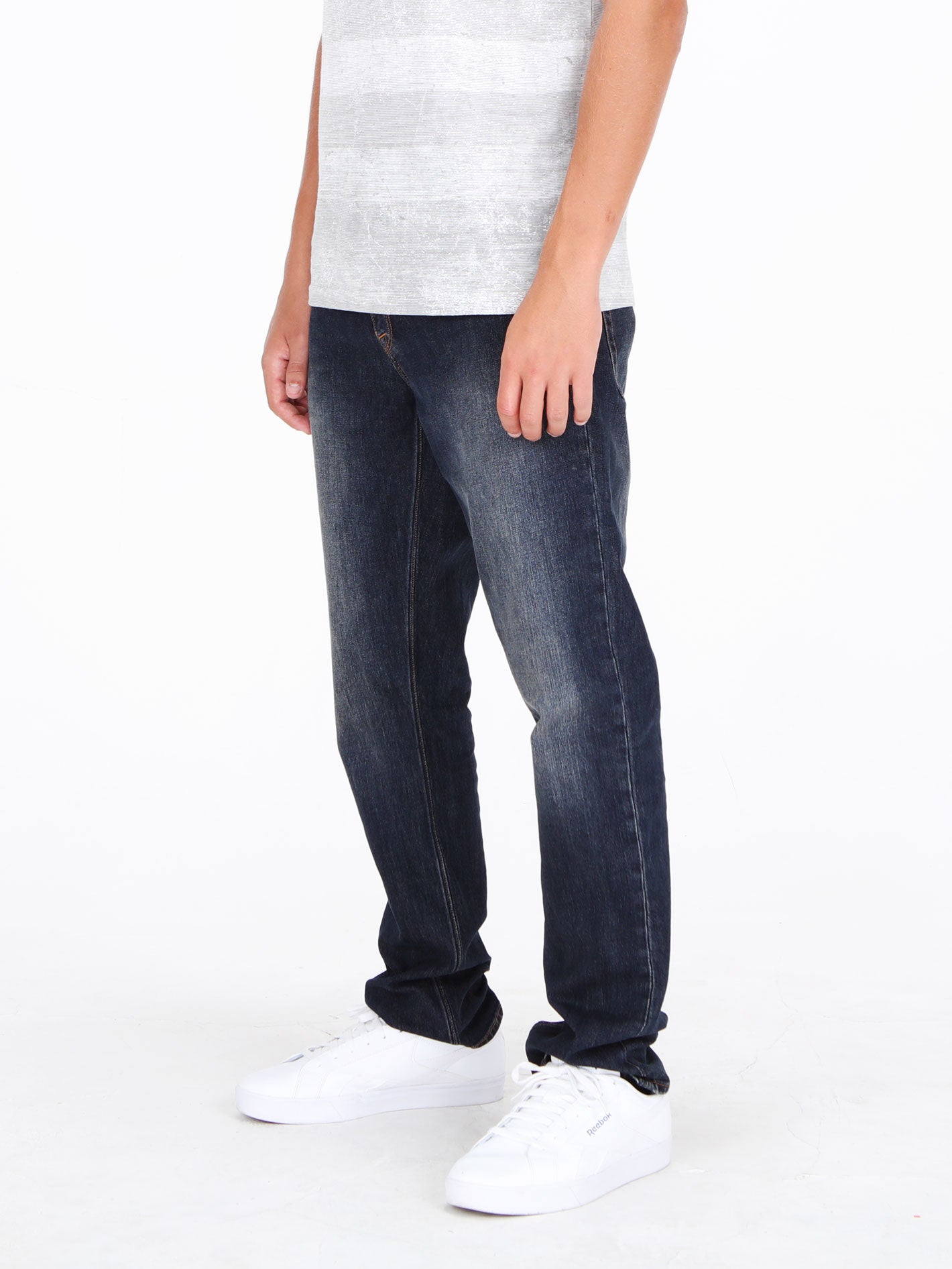 Volcom Vorta Slim Fit  Jeans - New Vintage Blue