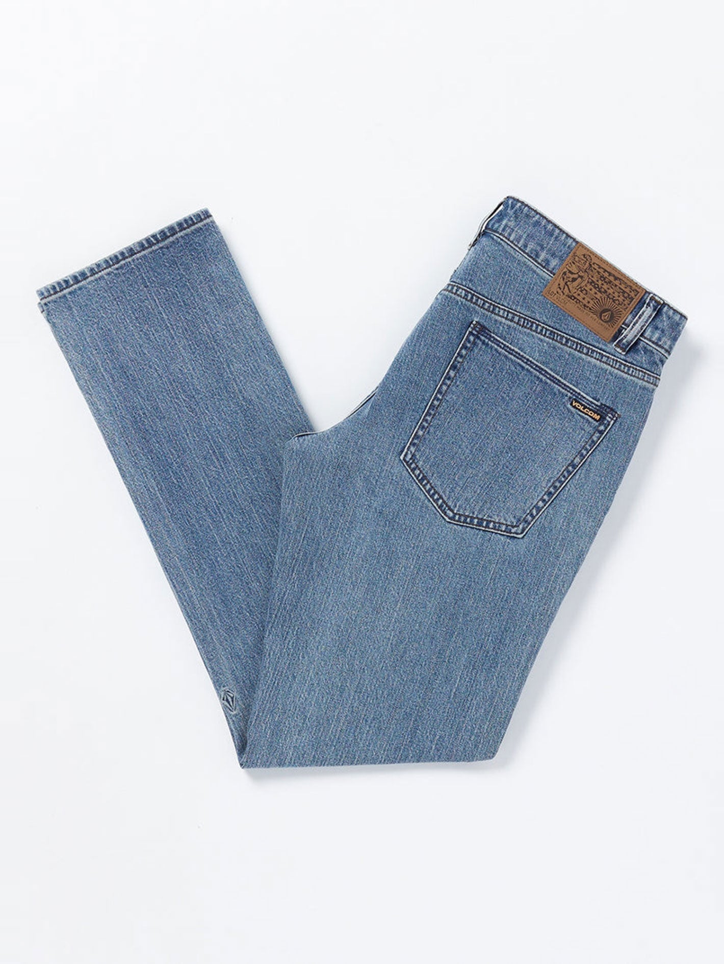 Volcom Vorta Slim Fit Jeans - Cali Blue