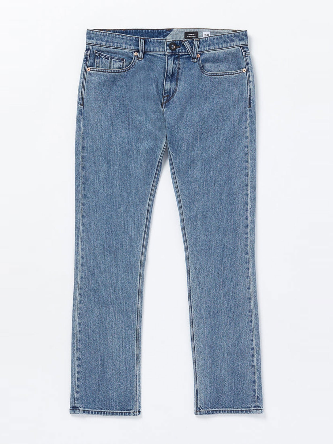 Volcom Vorta Slim Fit Jeans - Cali Blue