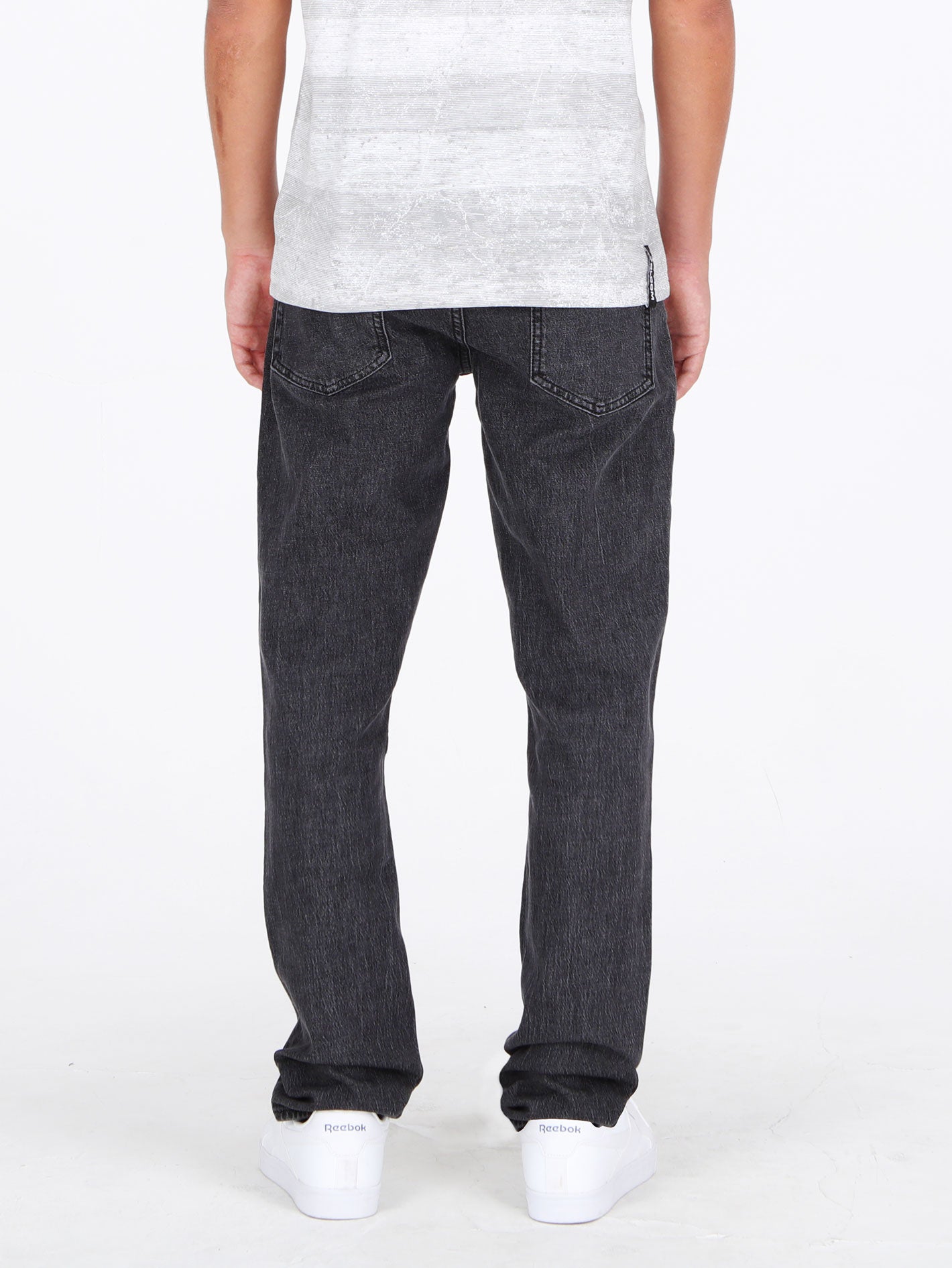 Volcom Vorta Slim Fit Jeans - Stoney Black