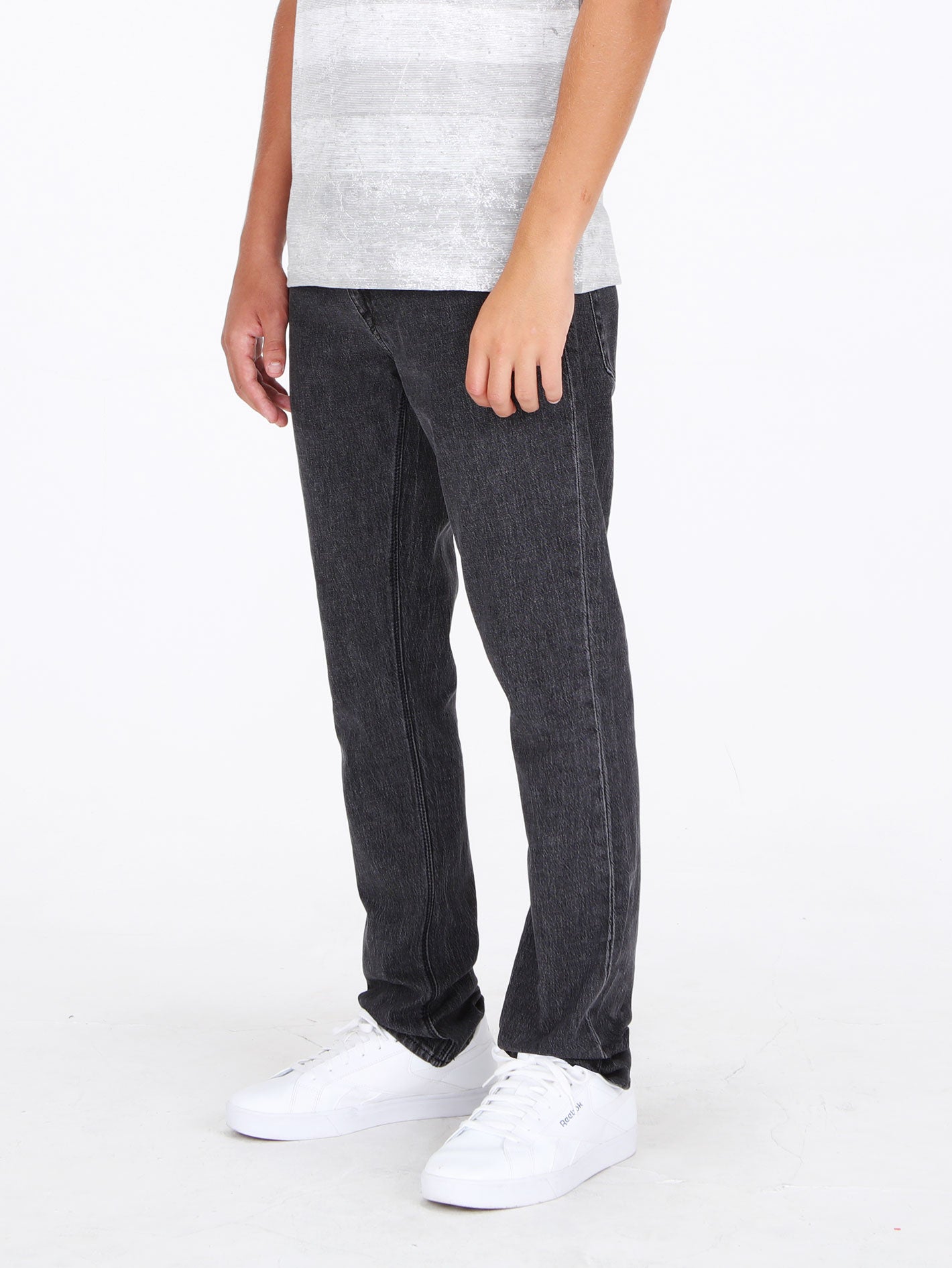 Volcom Vorta Slim Fit Jeans - Stoney Black