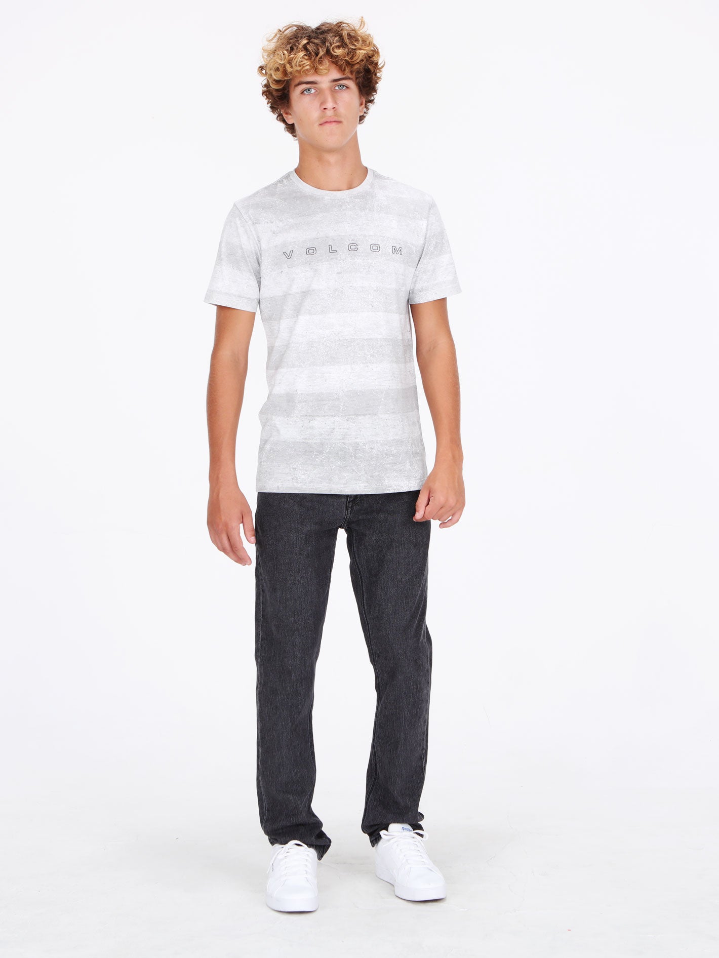 Volcom Vorta Slim Fit Jeans - Stoney Black