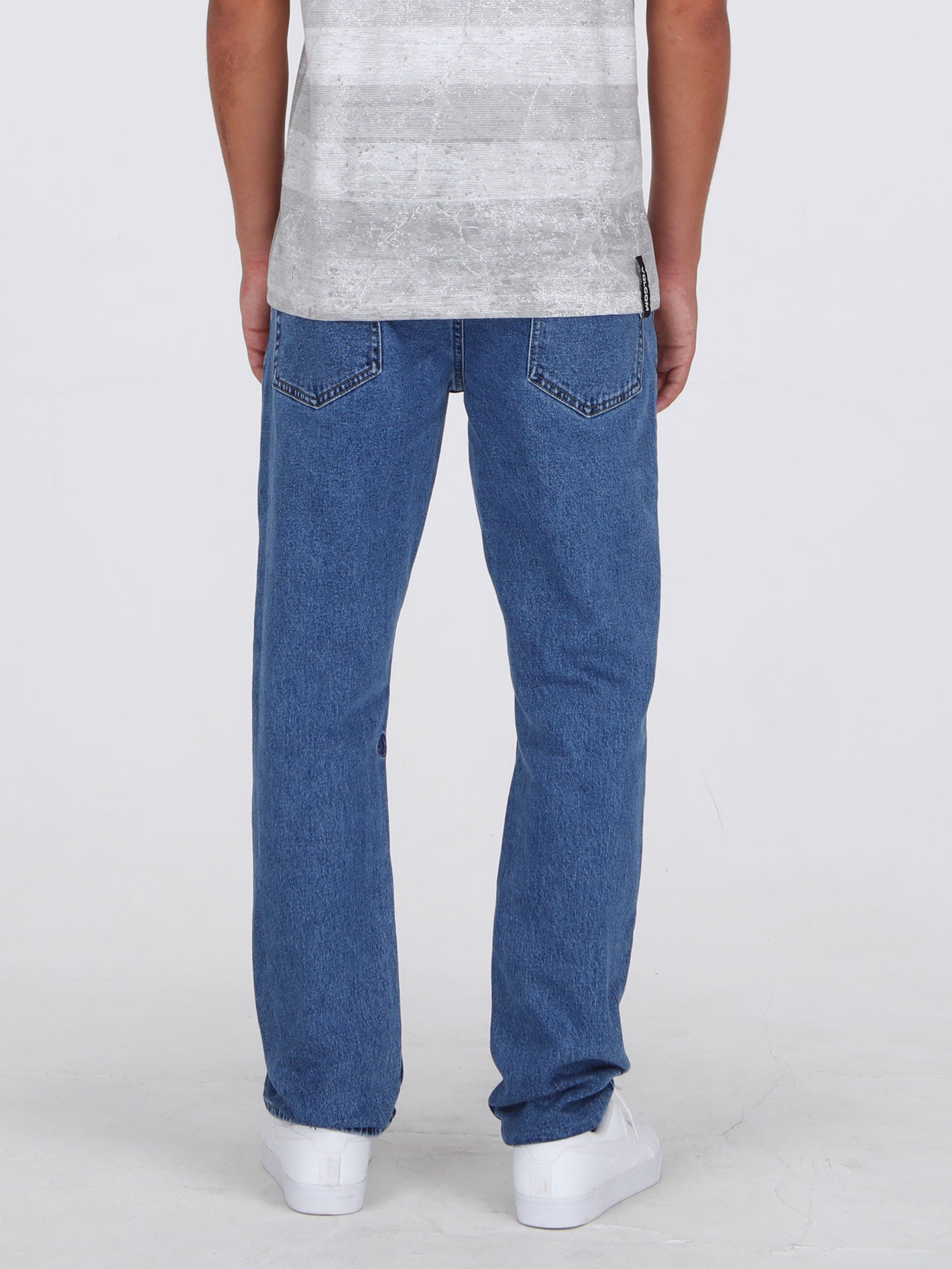 Volcom Vorta Slim Fit  Jeans - Deep River Blues 