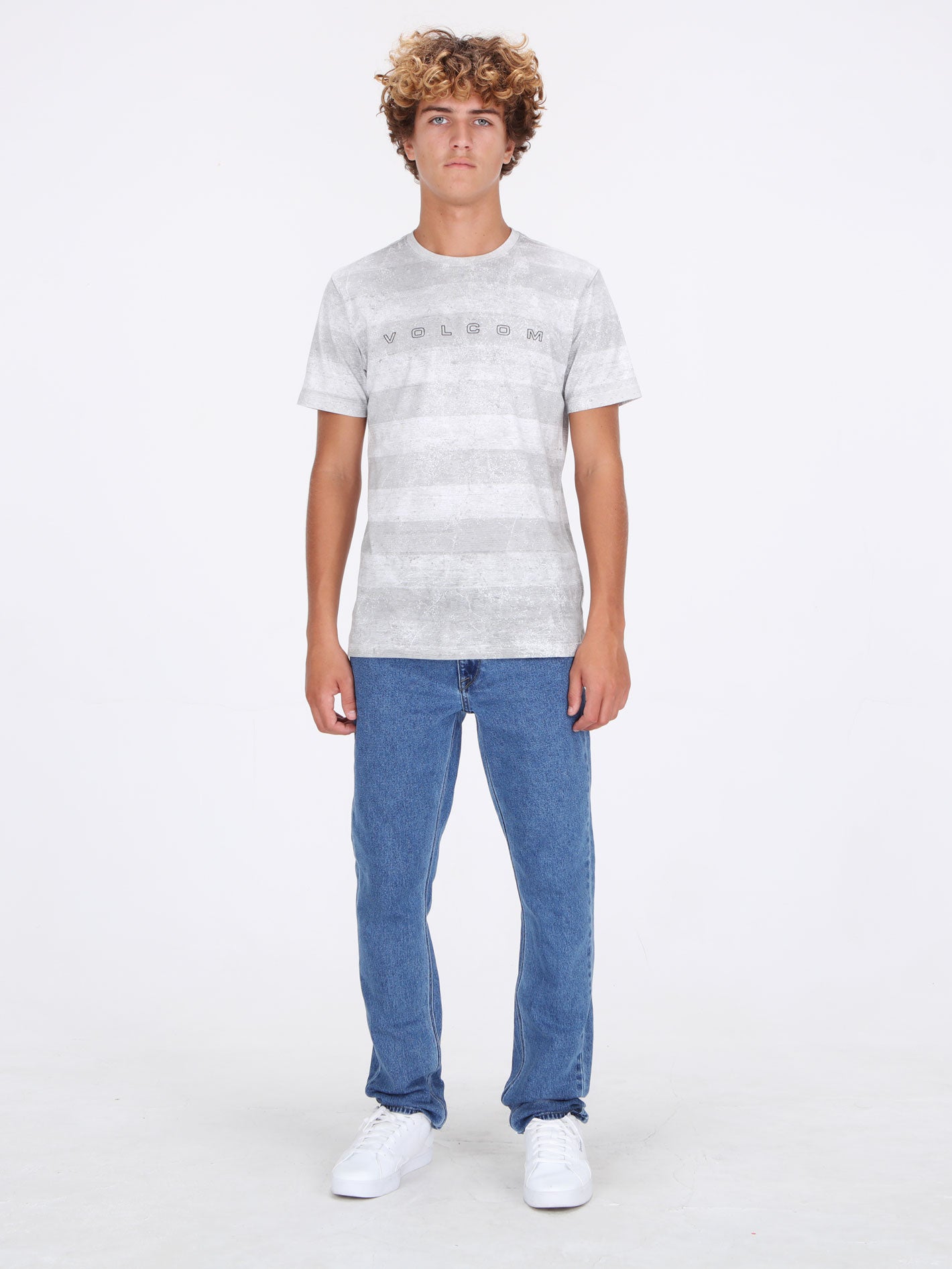 Volcom Vorta Slim Fit  Jeans - Deep River Blues 