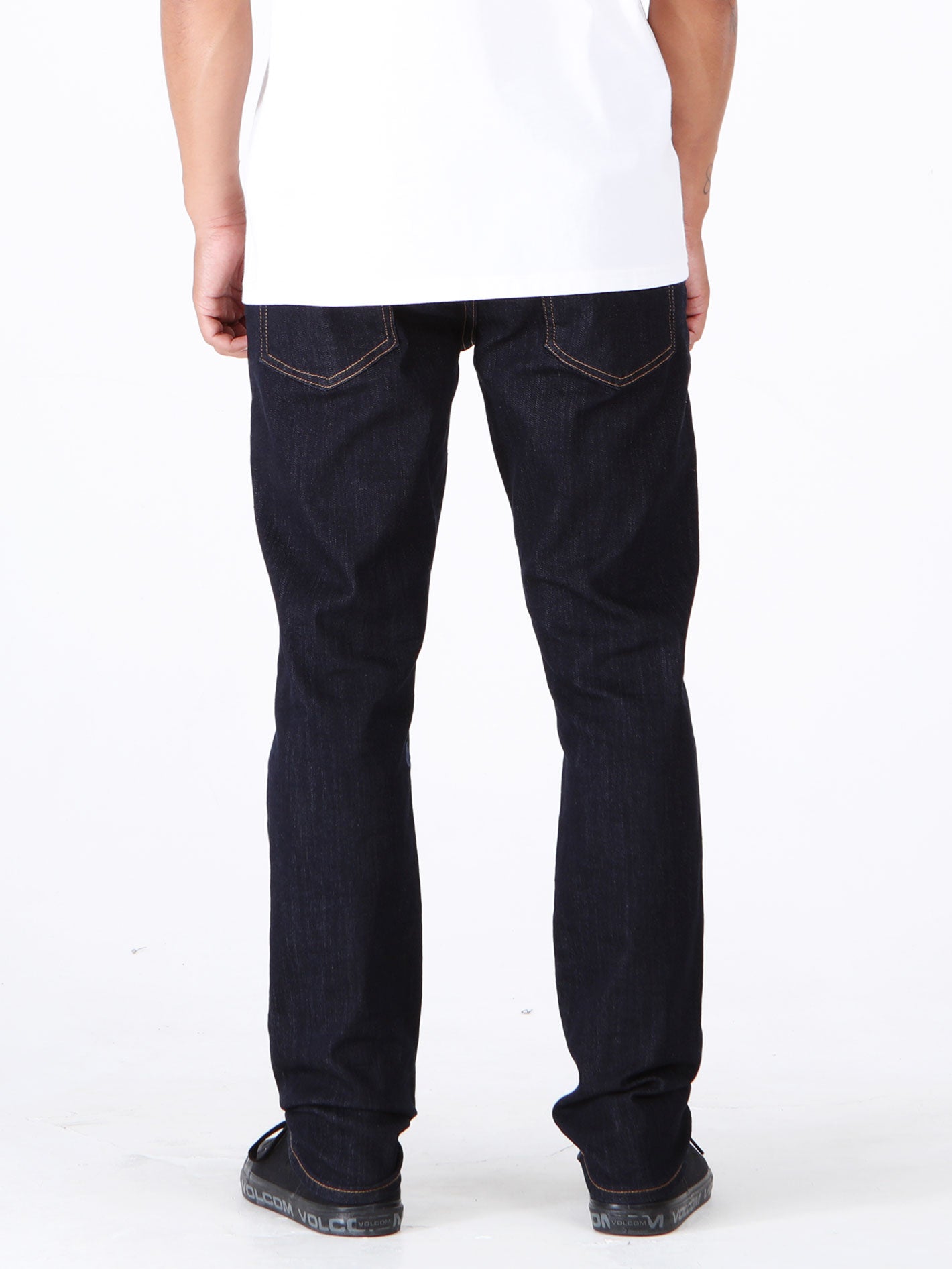 Volcom Solver Modern Tapered Fit Jeans - Rinse 