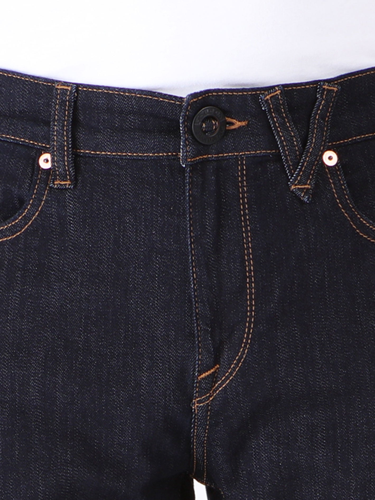 Volcom Solver Modern Tapered Fit Jeans - Rinse 