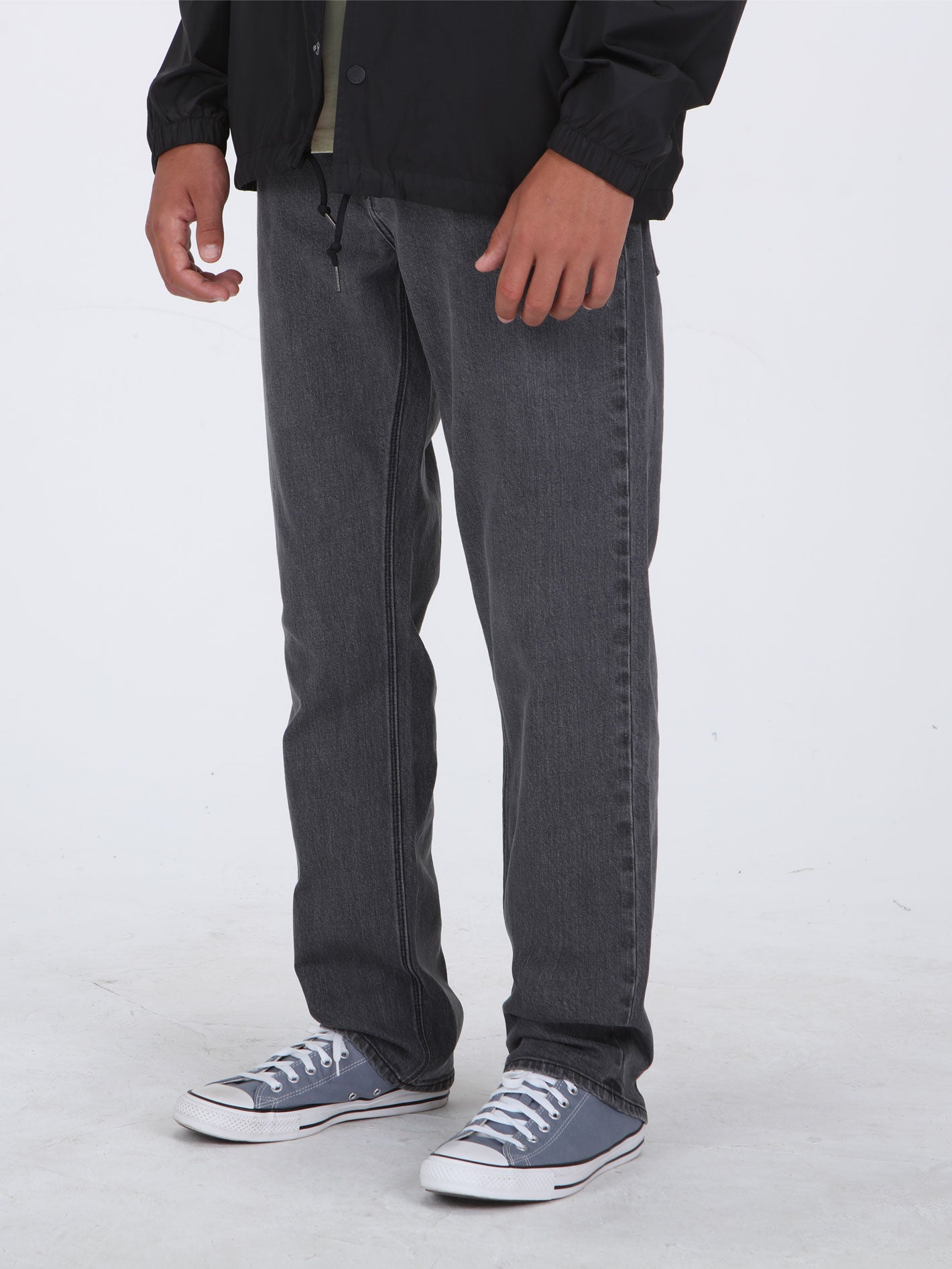 Volcom Solver Modern Fit Jeans - Neutral Grey