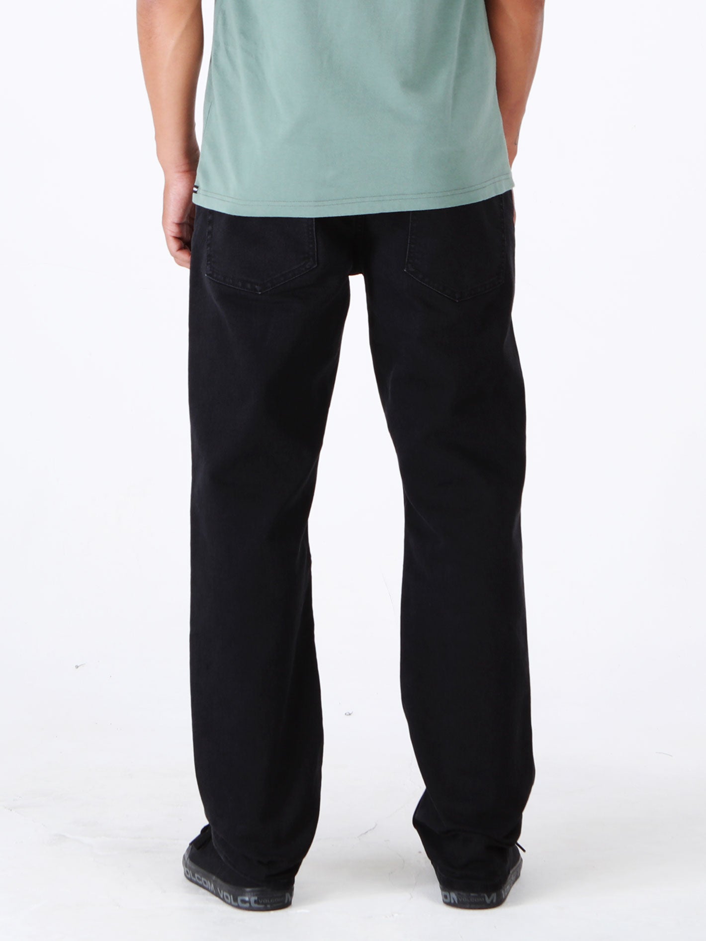 Volcom Solver Modern Fit Jeans - Blackout