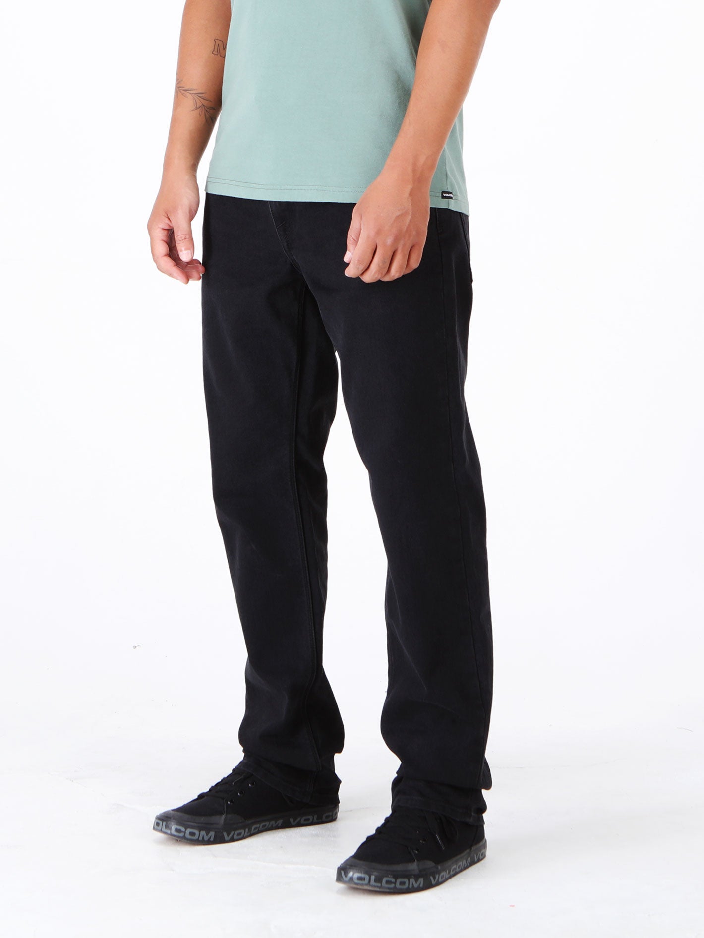 Volcom Solver Modern Fit Jeans - Blackout