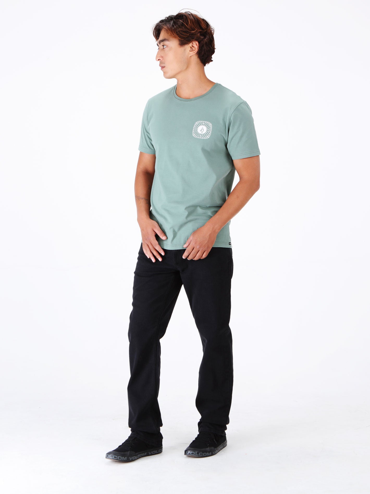 Volcom Solver Modern Fit Jeans - Blackout