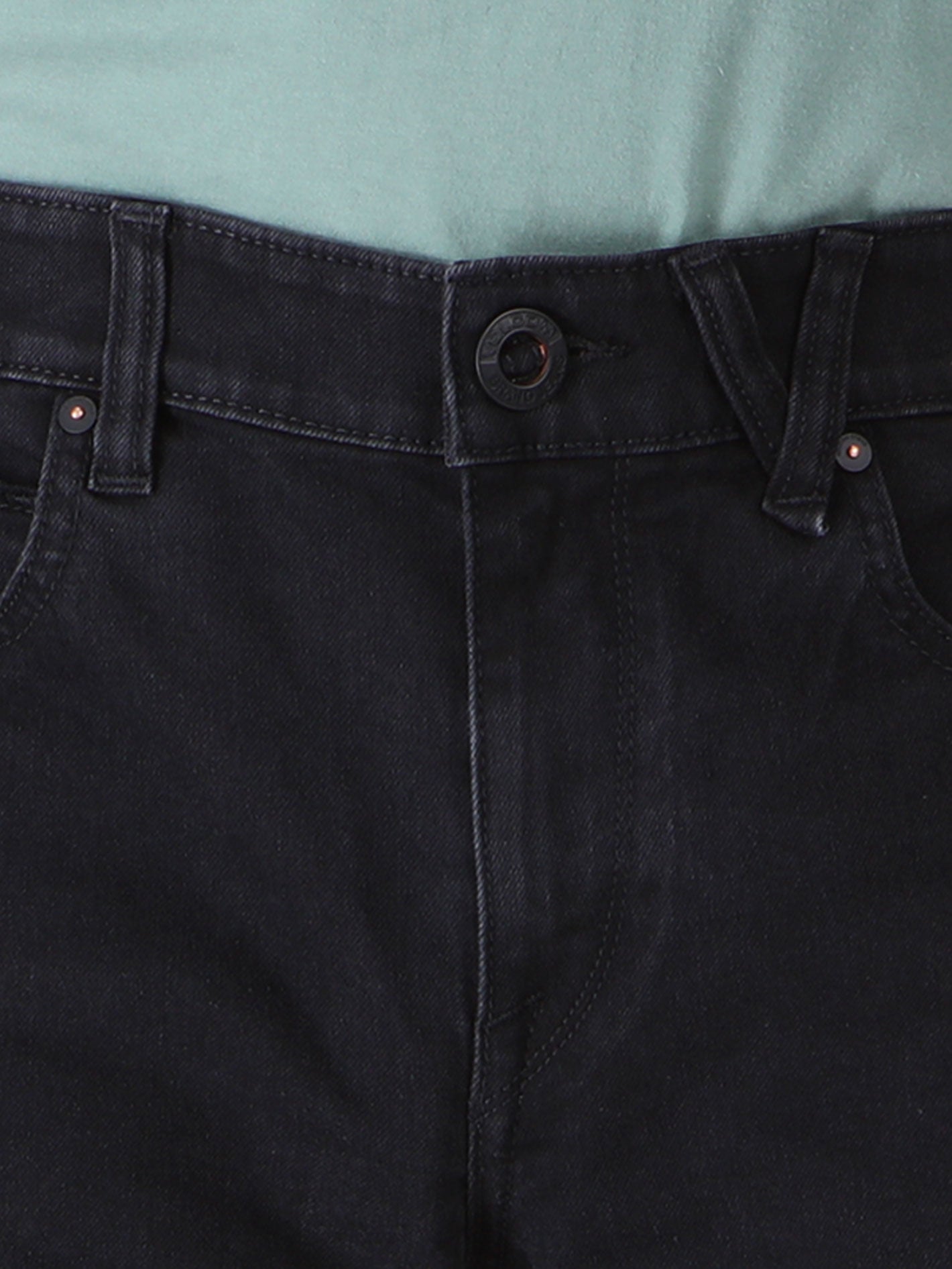 Volcom Solver Modern Fit Jeans - Blackout