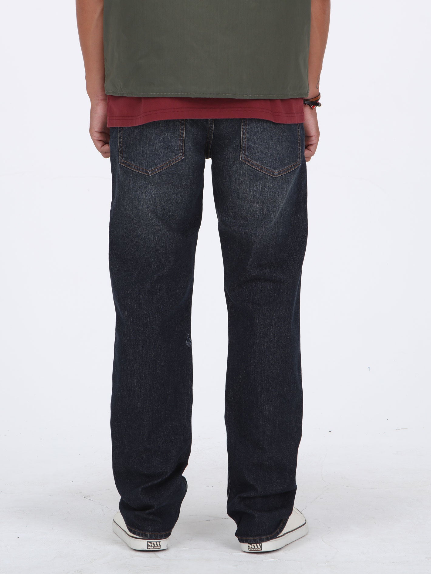 Volcom Solver Modern Fit Jeans - New Vintage Blue