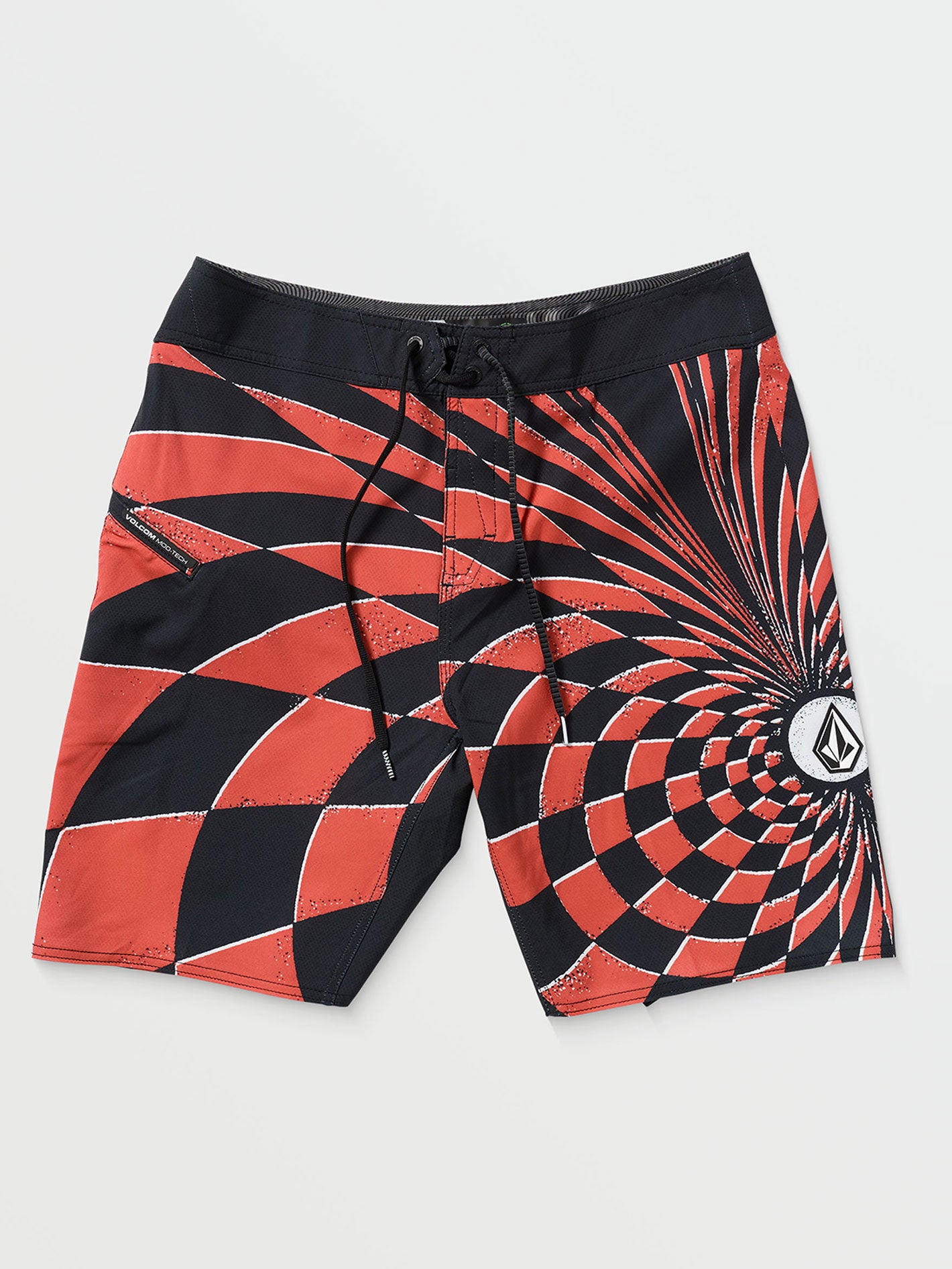 Volcom Spiral Stn Mod 20 Boardshort - Cranberry