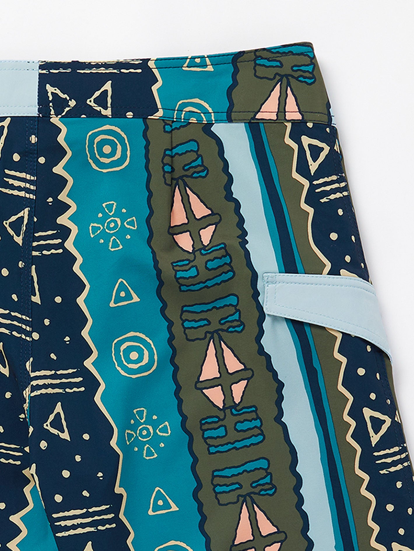 Volcom Lido Print Mod 20 Boardshort - Ocean Teal