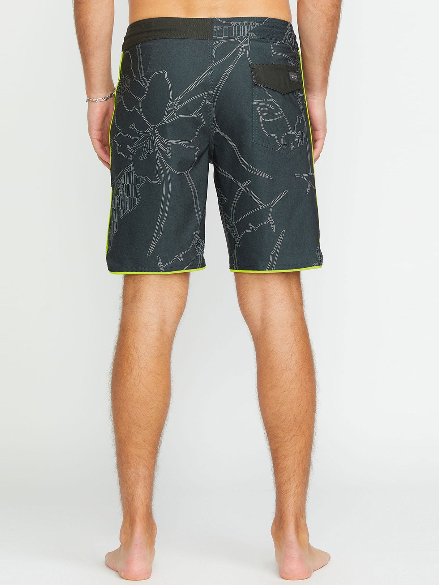 Volcom Mister Fib Sclp Stoney 19 Boardshort - Stealth