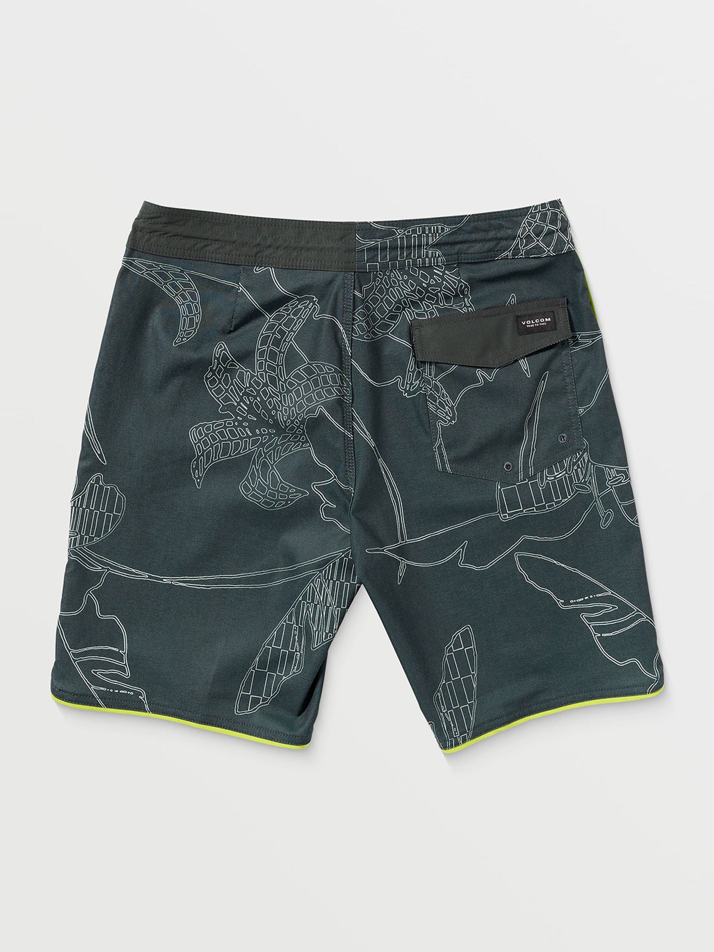 Volcom Mister Fib Sclp Stoney 19 Boardshort - Stealth
